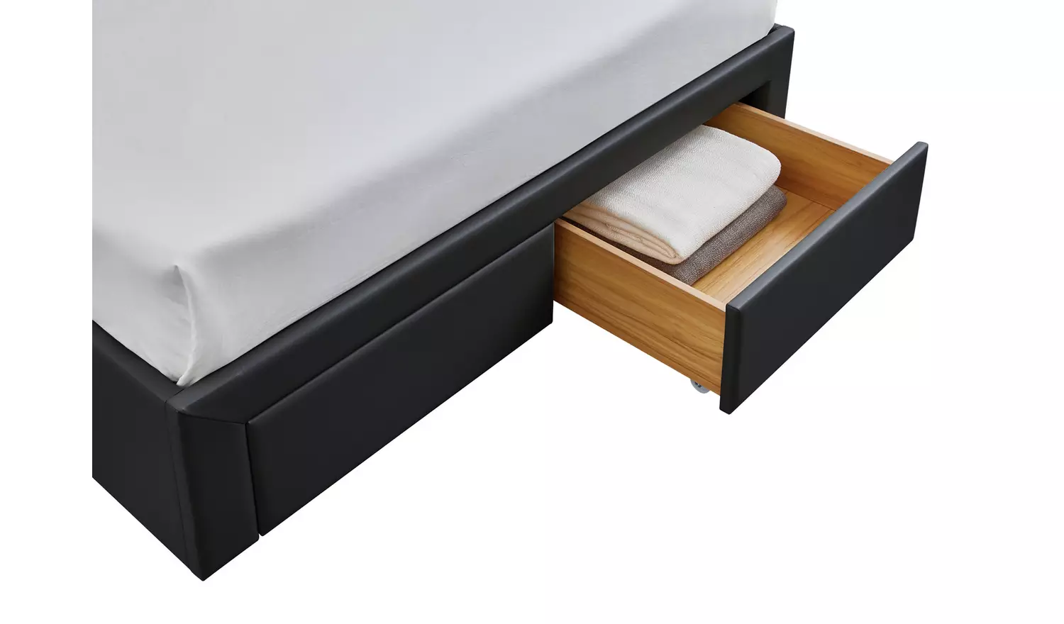 Argos Home Lavendon 4 Drawer Double Bed Frame - Black