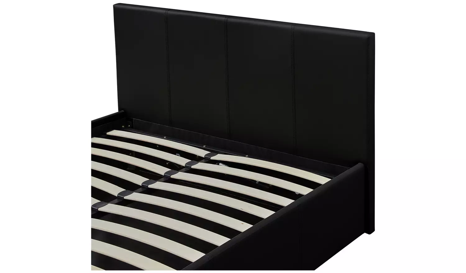 Argos Home Lavendon Double Side Open Ottoman Bed Frame-Black