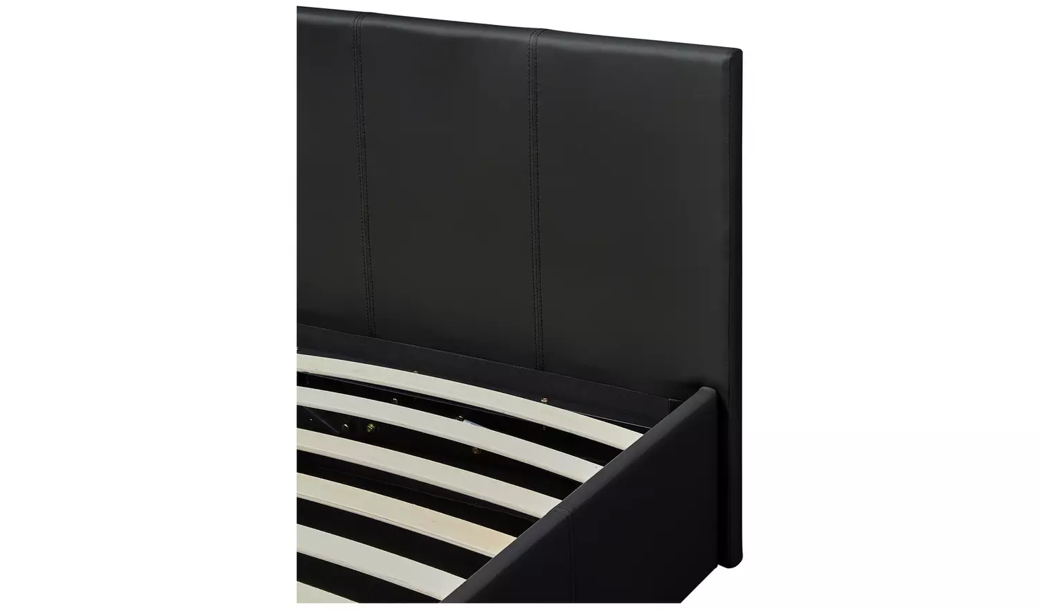 Argos Home Lavendon Single Side Open Ottoman Bed Frame-Black