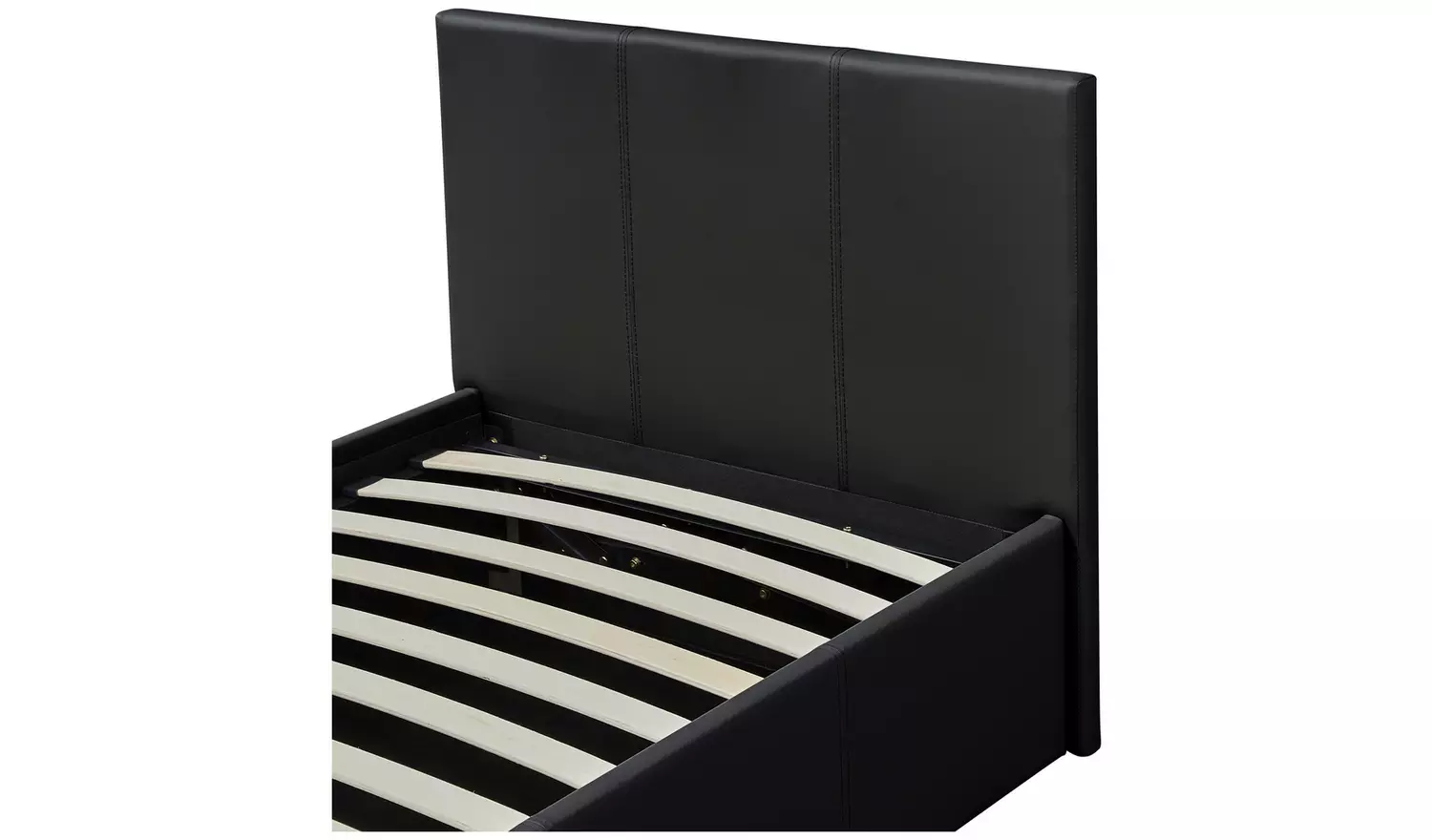 Argos Home Lavendon Single Side Open Ottoman Bed Frame-Black