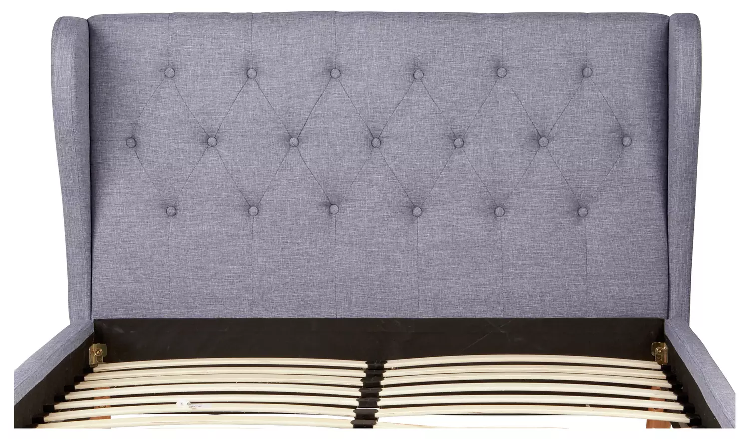 Argos Home Condor Double Fabric Bed Frame - Grey