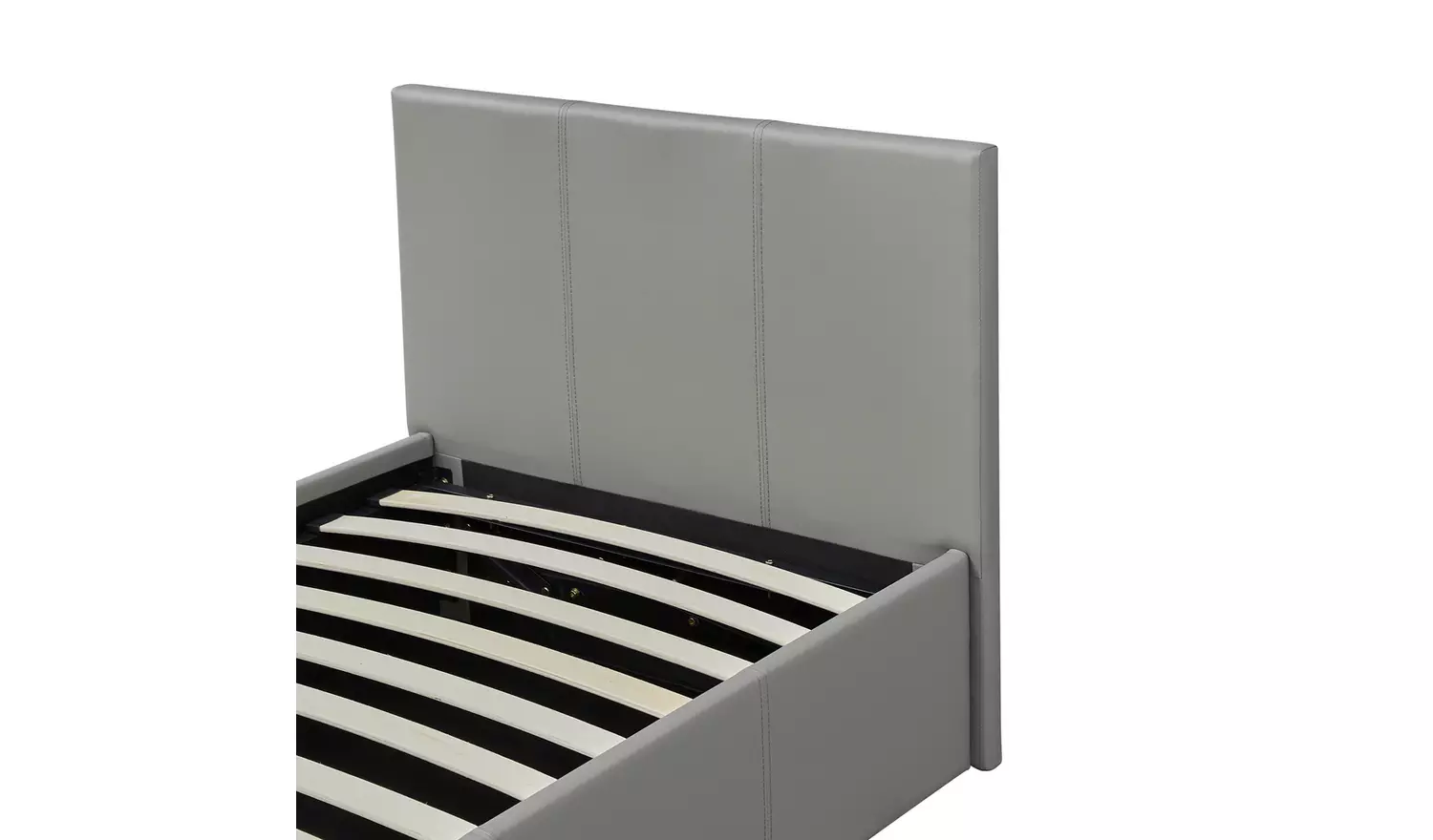 Argos Home Lavendon Single Side Open Ottoman Bed Frame- Grey