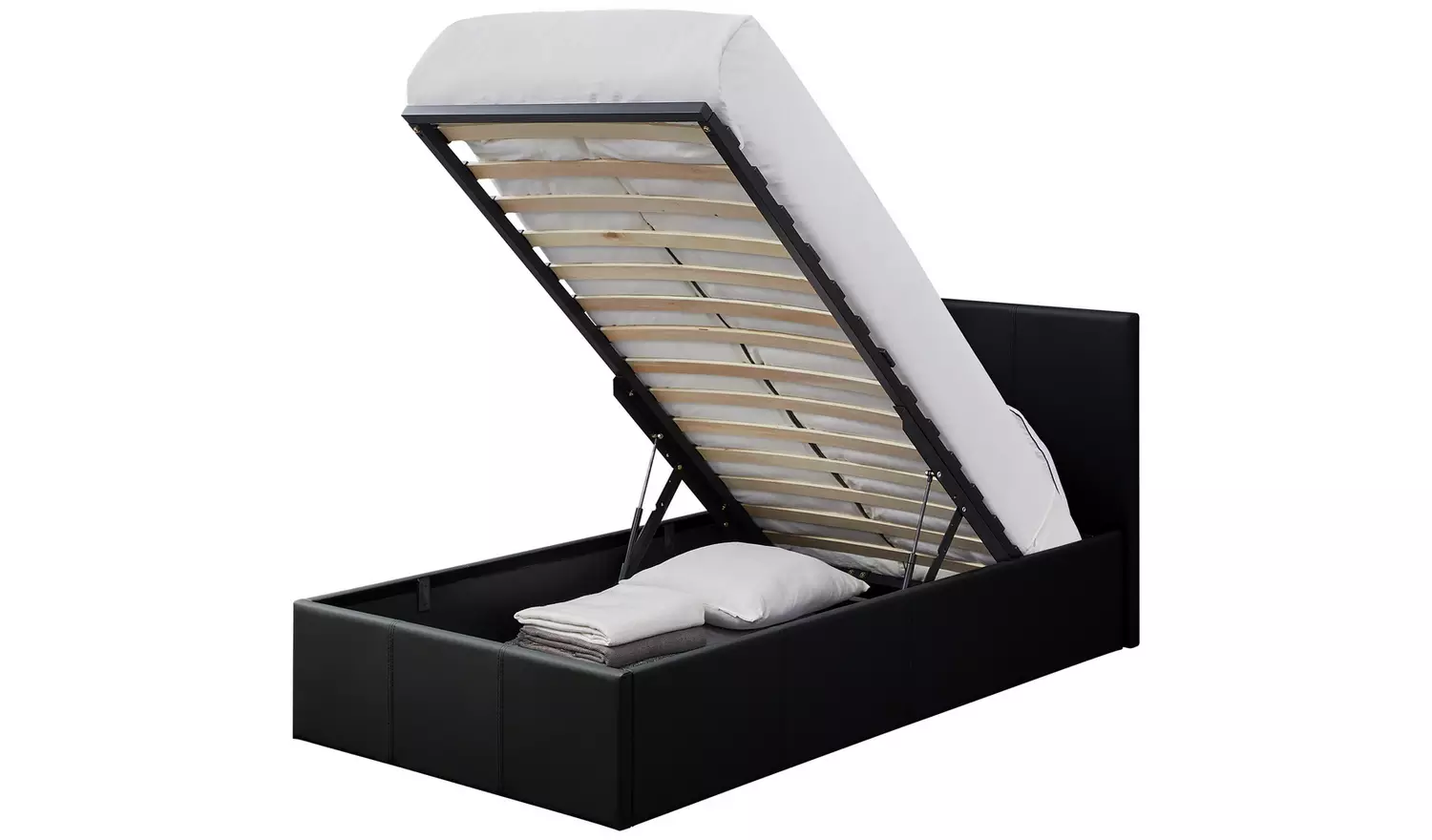 Argos Home Lavendon Single End Open Ottoman Bed Frame -Black