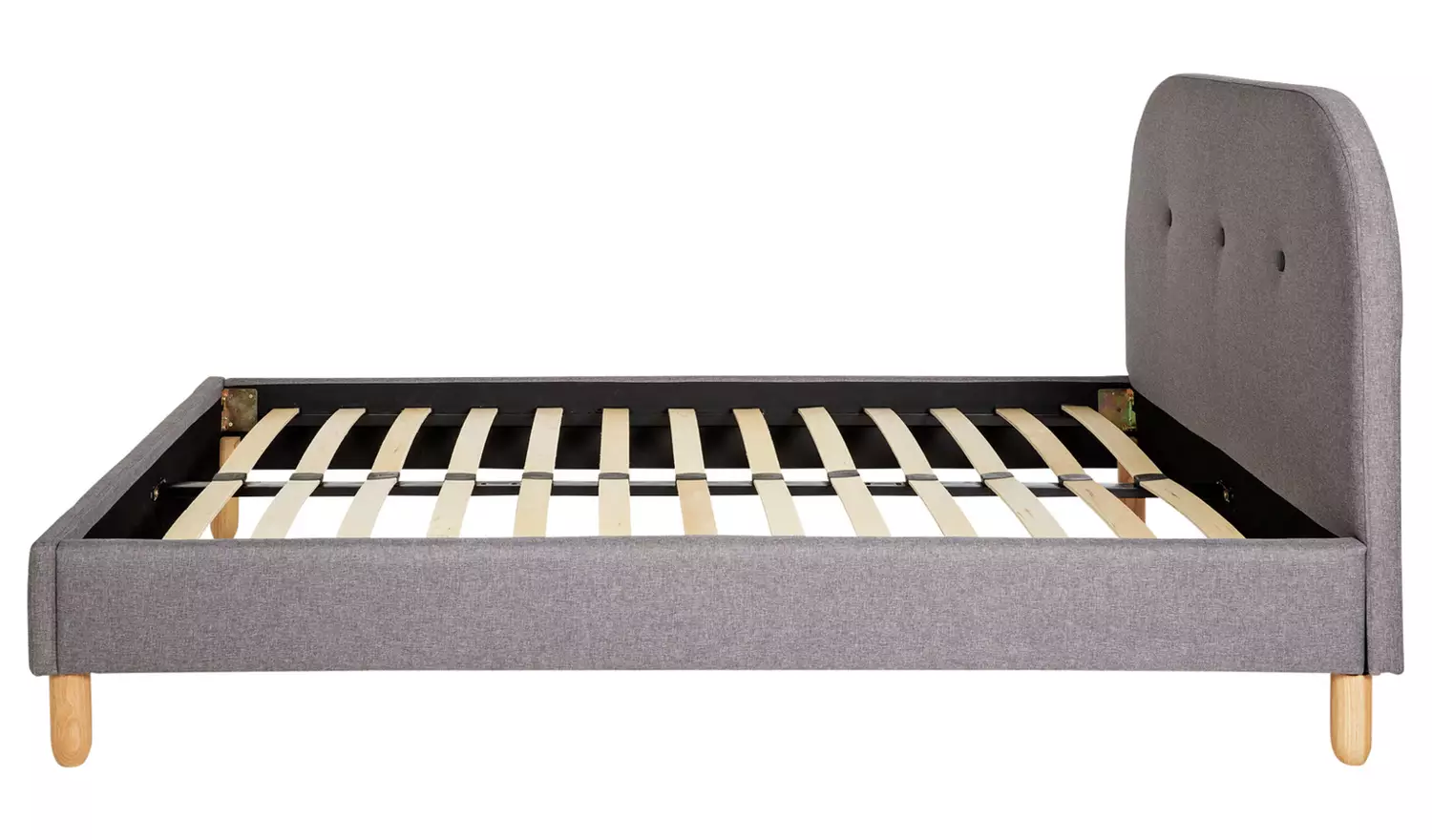 Habitat Elin Double Fabric Bed Frame - Grey