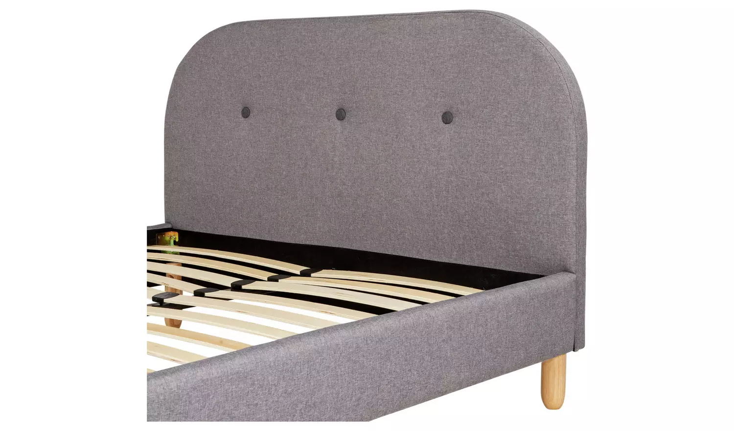 Habitat Elin Double Fabric Bed Frame - Grey