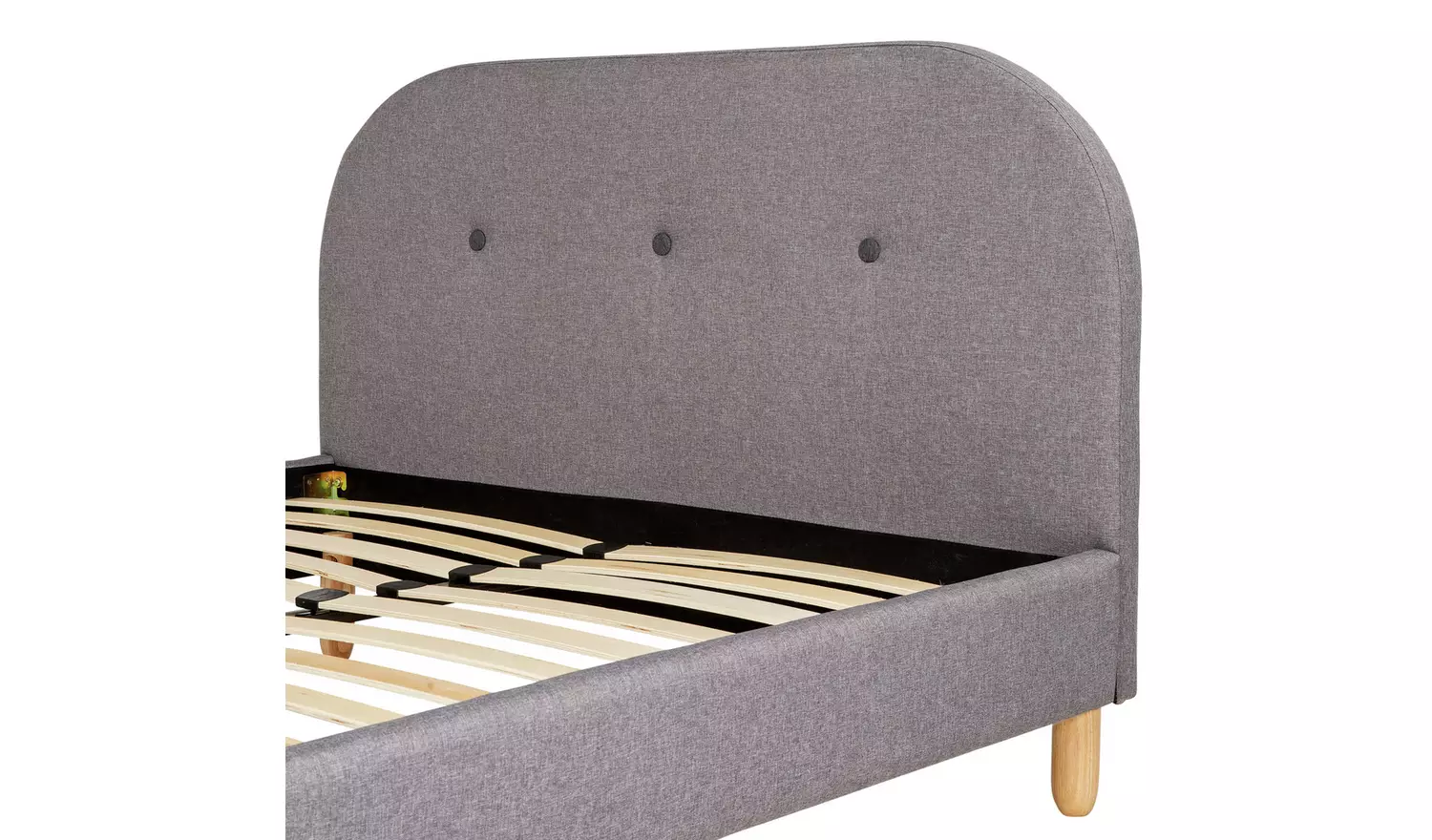 Habitat Elin Small Double Fabric Bed Frame - Light Grey