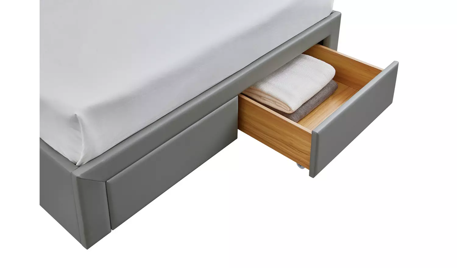 Argos Home Lavendon 4 Drawer Kingsize Bed Frame - Grey