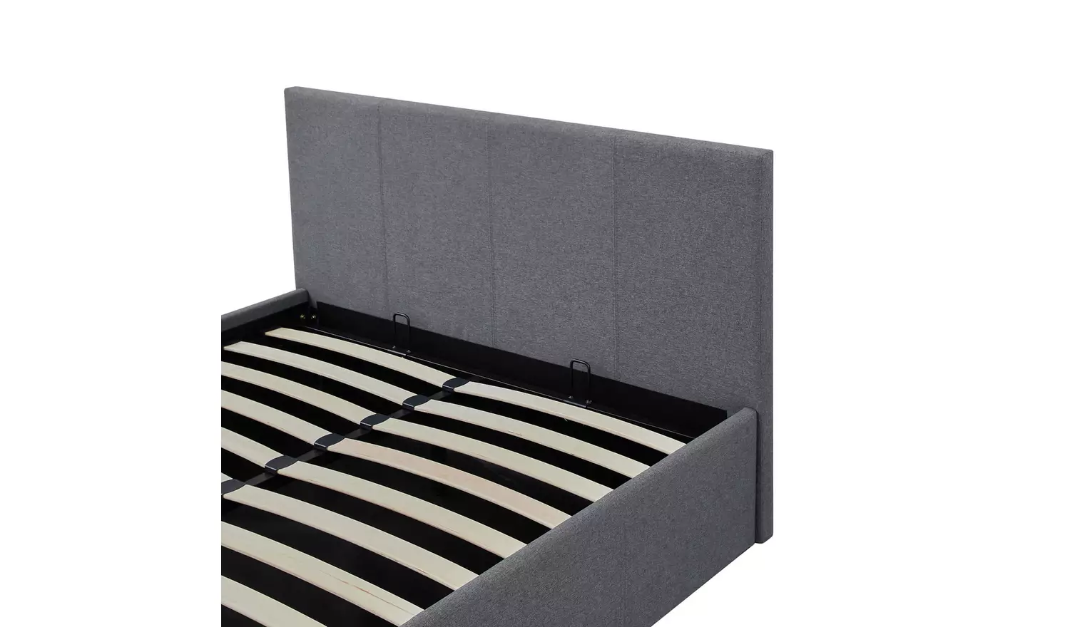 Argos Home Heathdon Kingsize End Lift Ottoman Bed - Grey