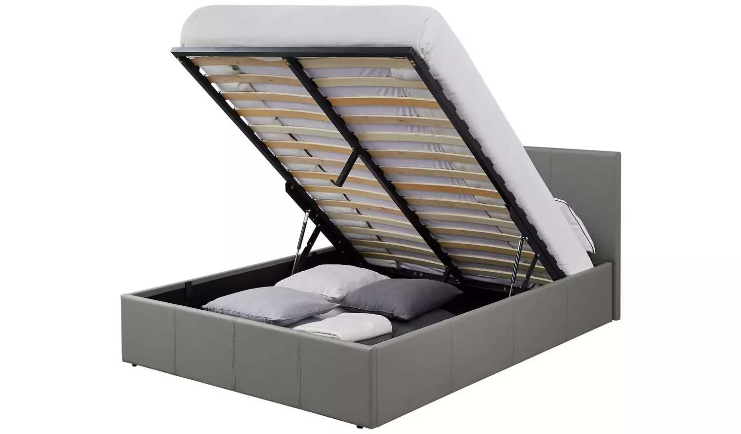 Argos Home Lavendon Double End Open Ottoman Bed Frame - Grey