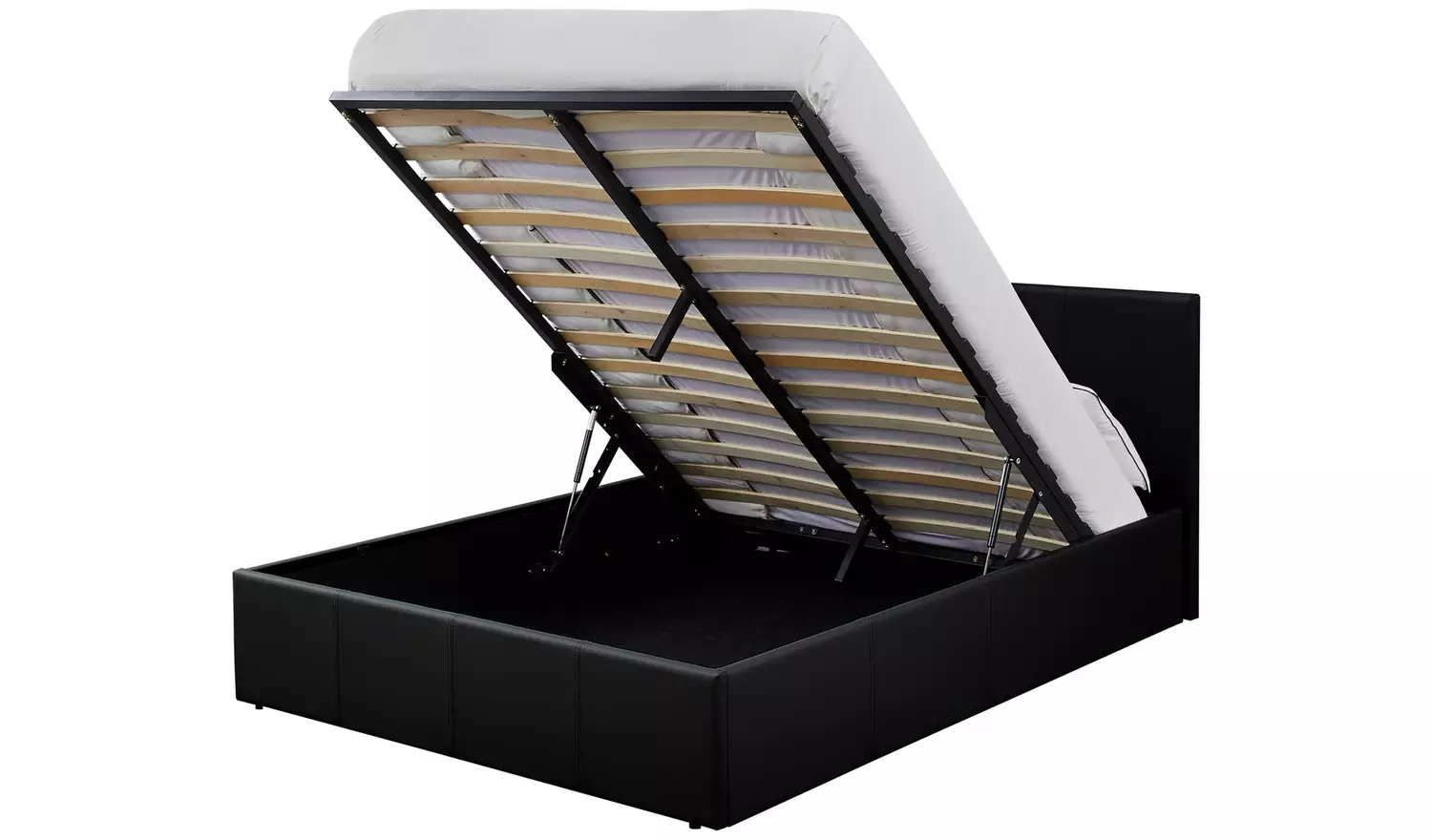 Argos Home Lavendon Double End Open Ottoman Bedframe - Black