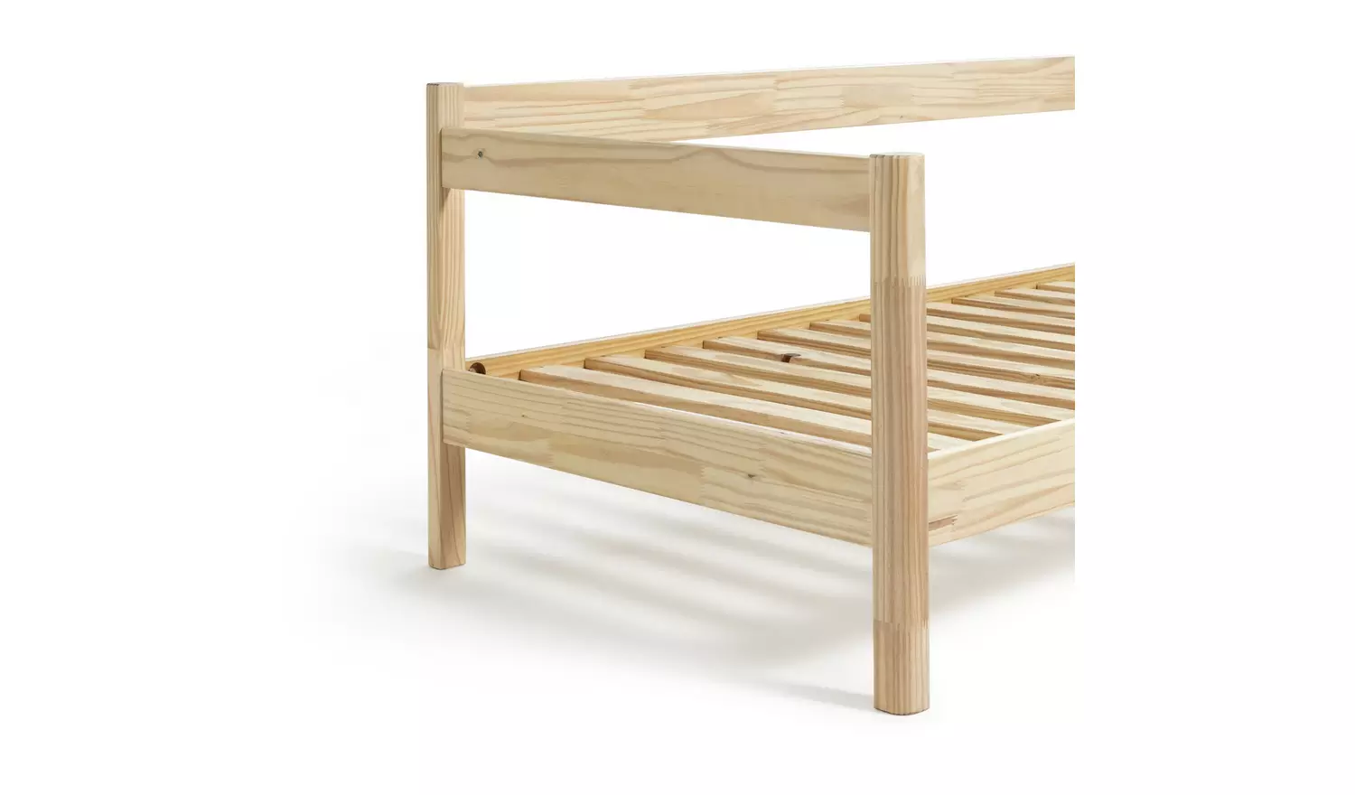 Habitat Odin Single Wooden Day bed Frame - Pine
