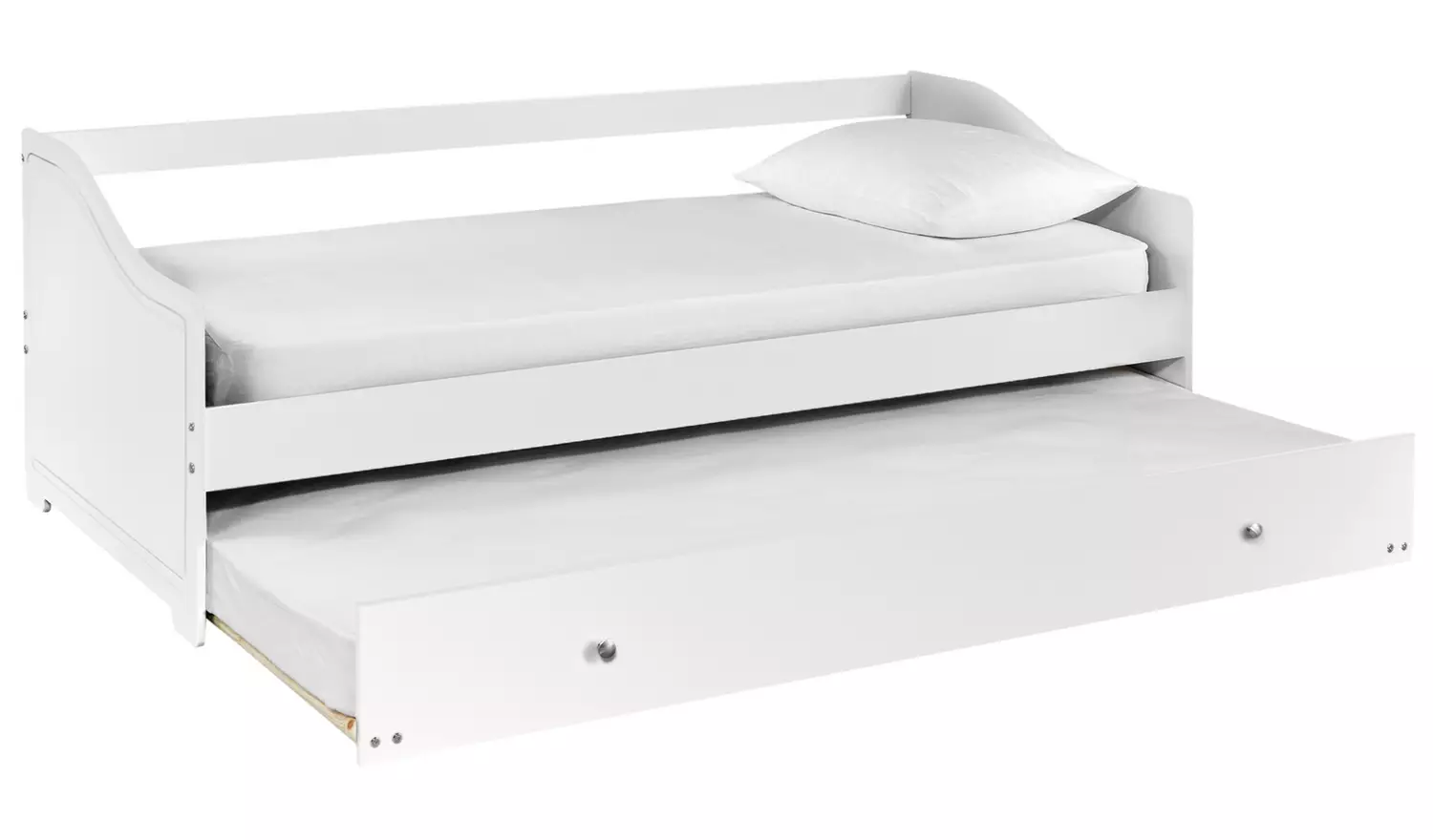 Habitat Brooklyn Day Bed with Trundle - White