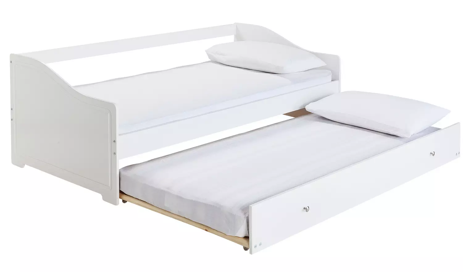 Habitat Brooklyn Day Bed with Trundle - White