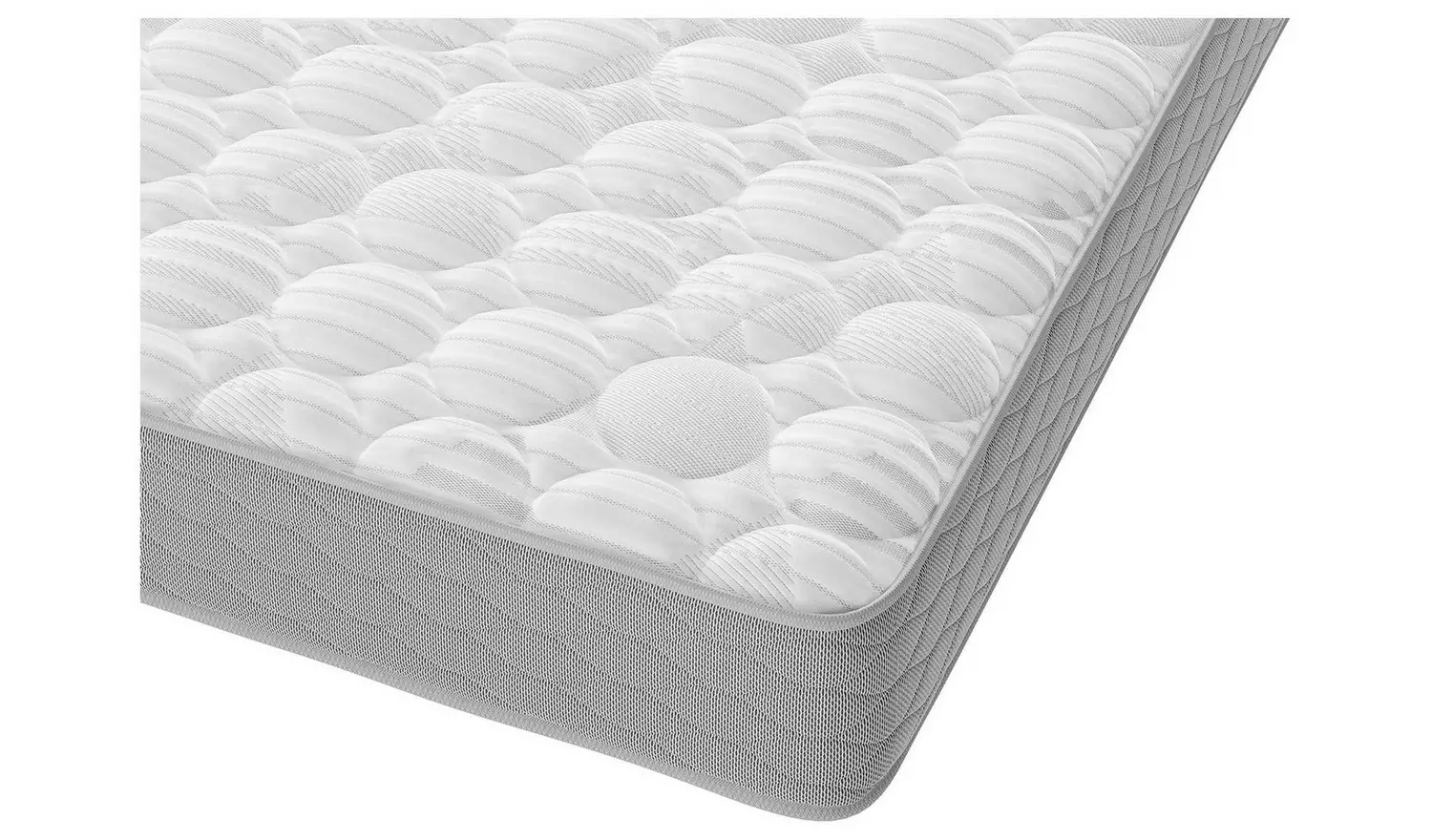 Sealy Eldon Comfort Superking Divan Bed - Grey