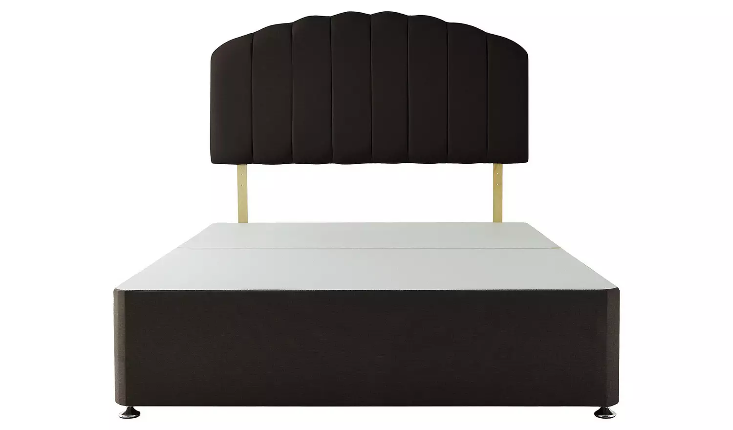 Silentnight Superking Divan Bed Base - Charcoal