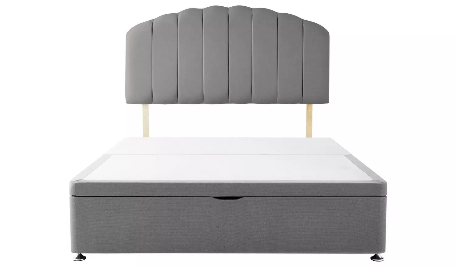 Silentnight Small Double Half Ottoman Bed Base - Grey