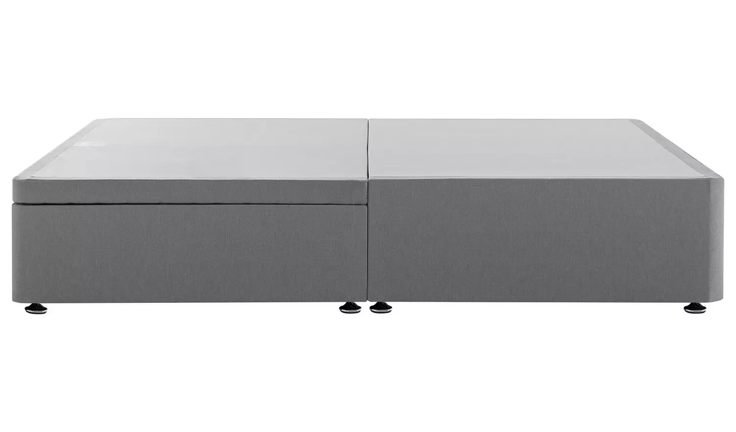 Silentnight Small Double Half Ottoman Bed Base - Grey