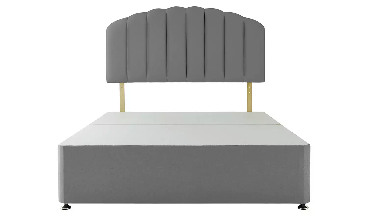 Silentnight Kingsize 2 Drawer Divan Bed Base - Grey