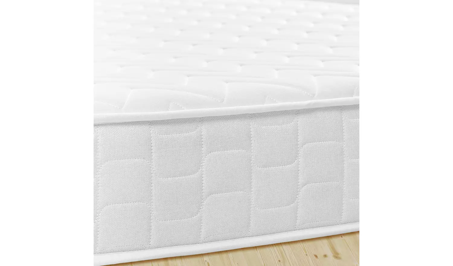 Argos Home Elmdon Double 4 Drawer Divan Bed - Natural