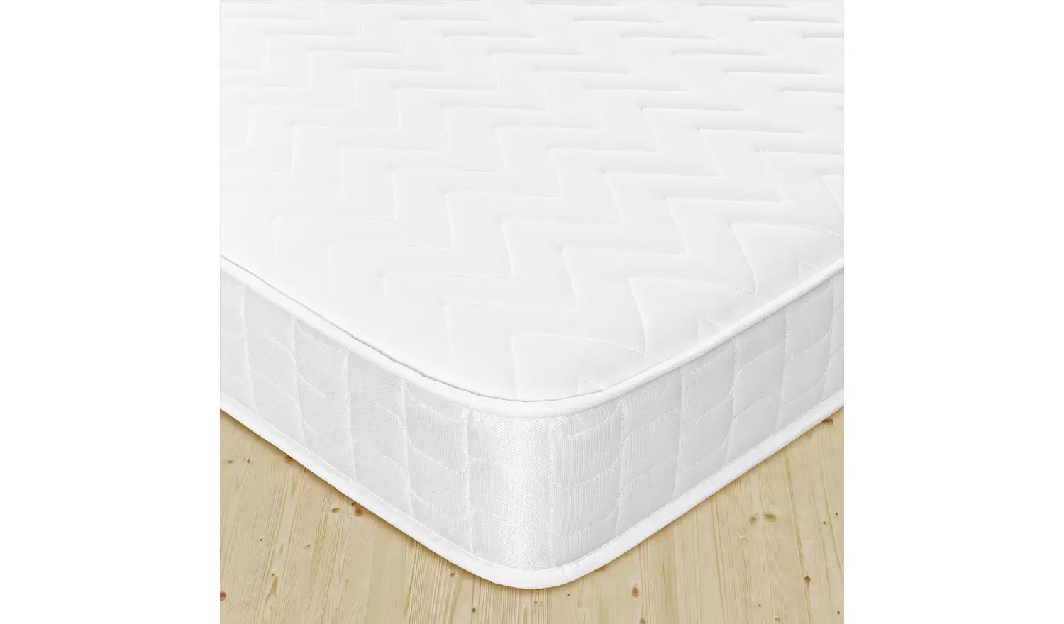 Argos Home Elmdon Single 2 Drawer Divan Bed - Natural