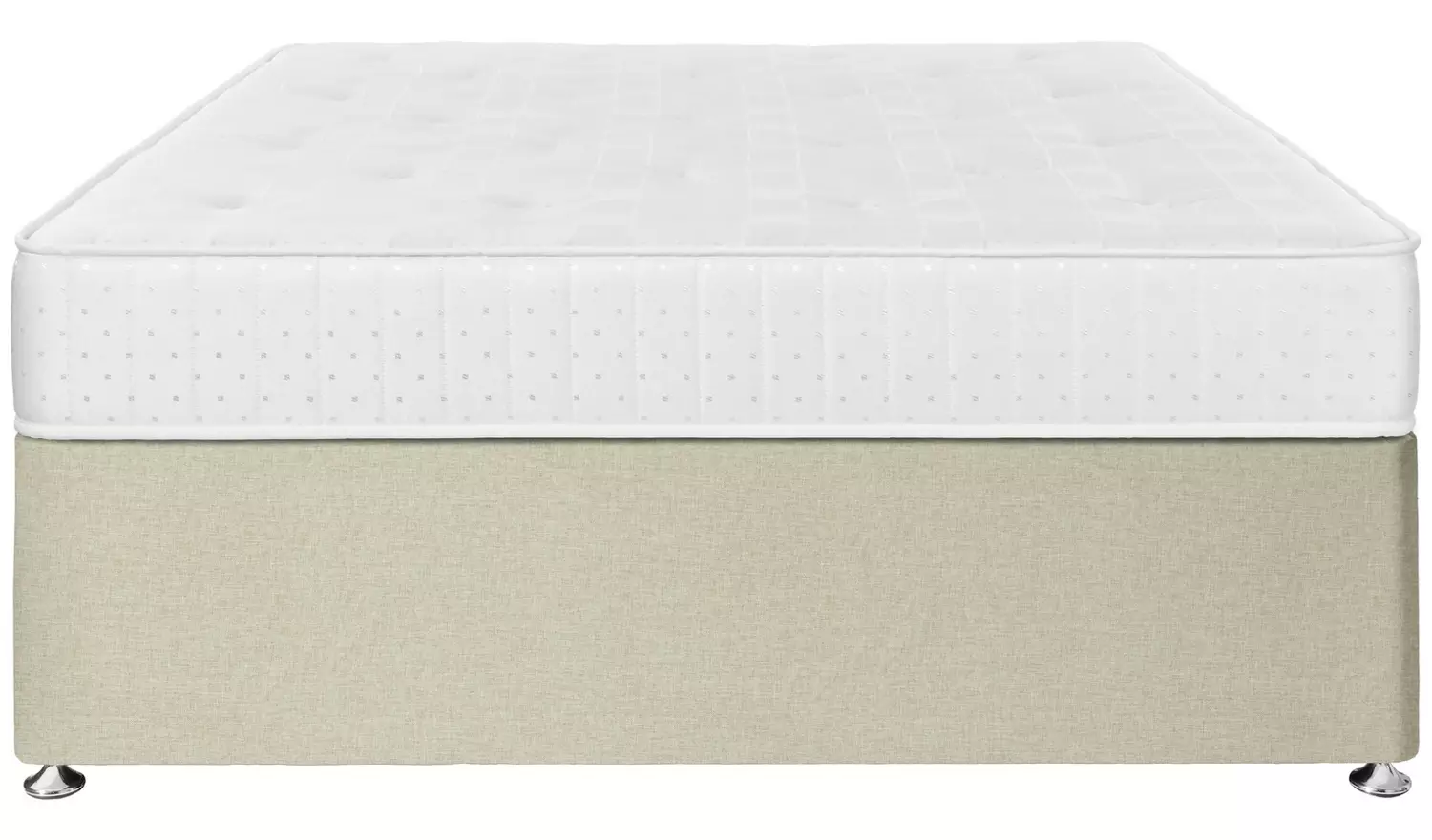 Argos Home Winslow Small Double Divan Bed - Natural
