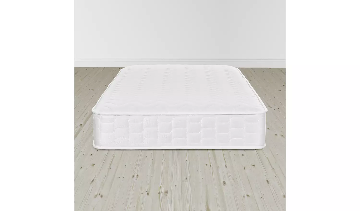 Argos Home Elmdon Memory Single Divan Bed - Grey