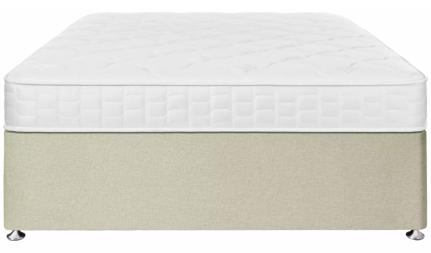 Argos Home Dalham Memory Small Double Divan Bed - Natural