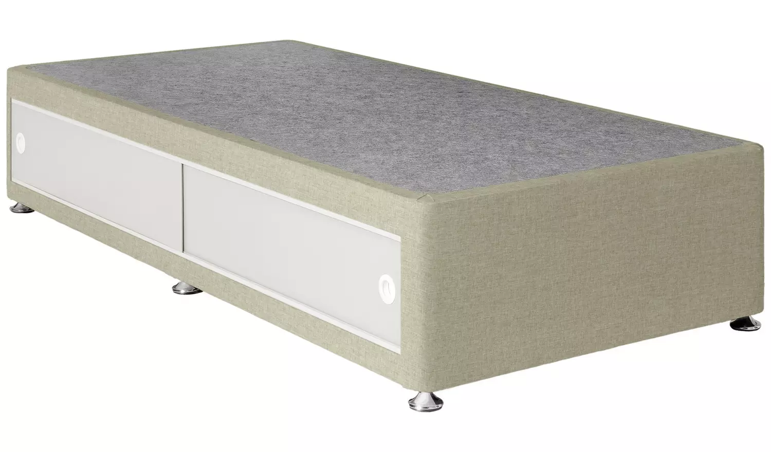 Argos Home Devon Single Side Slide Divan Bed - Natural