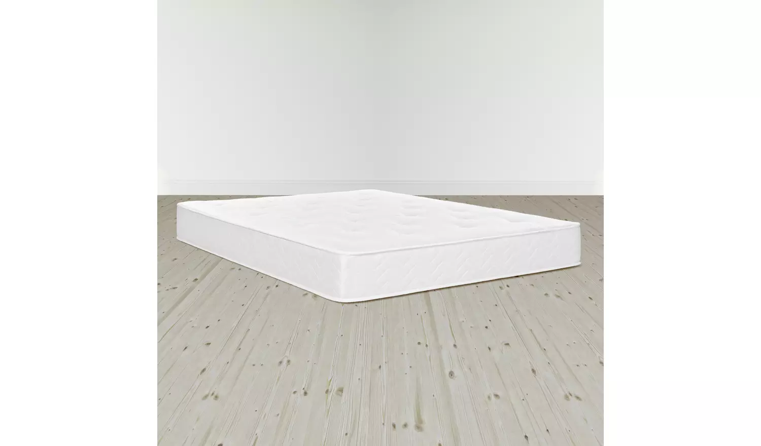 Argos Home Carlton Small Double 4 Drawer Divan Bed - Natural