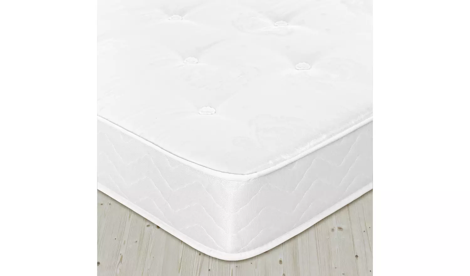 Argos Home Carlton Small Double 2 Drawer Divan Bed - Natural