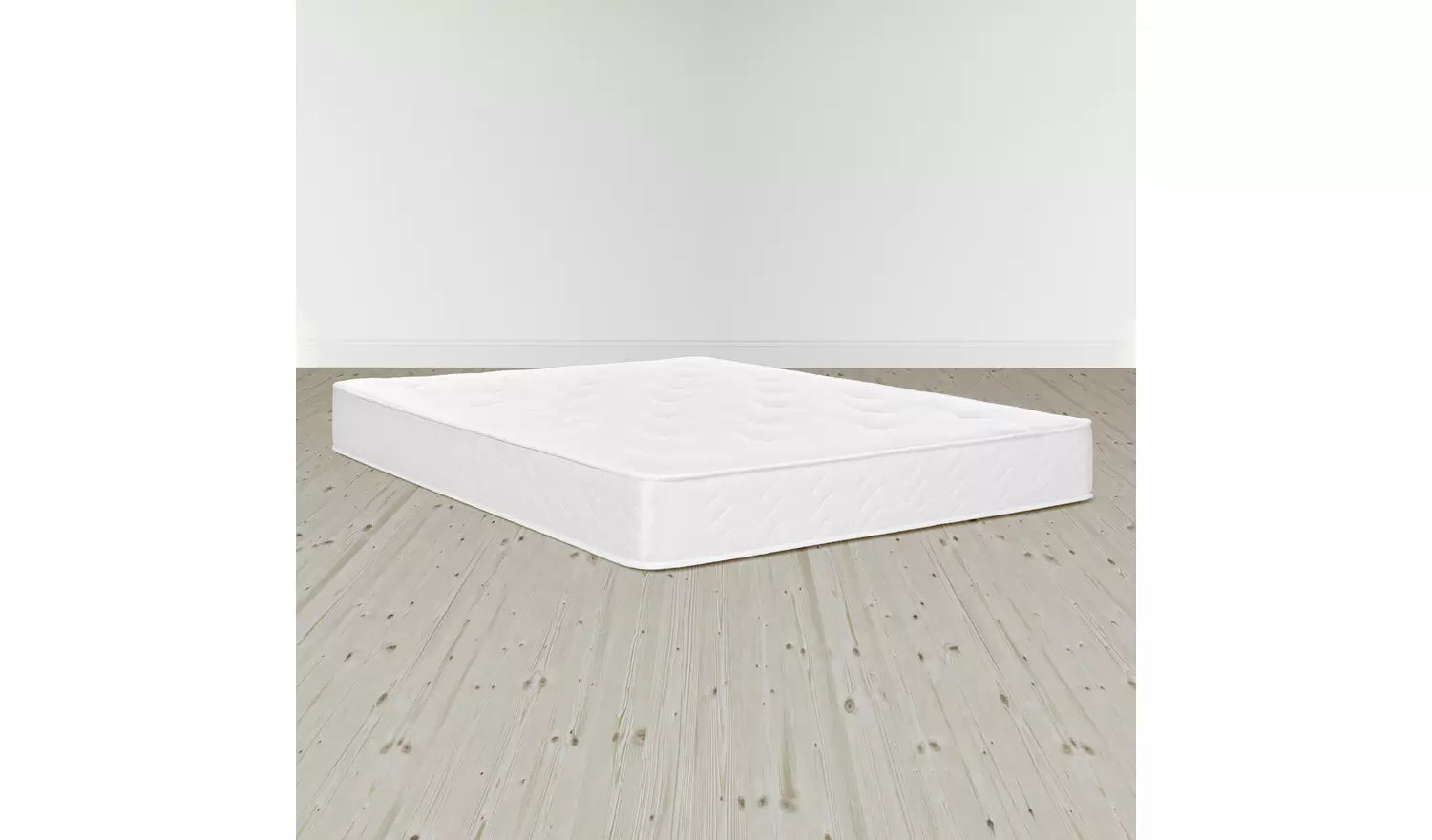 Argos Home Carlton Small Double 2 Drawer Divan Bed - Natural