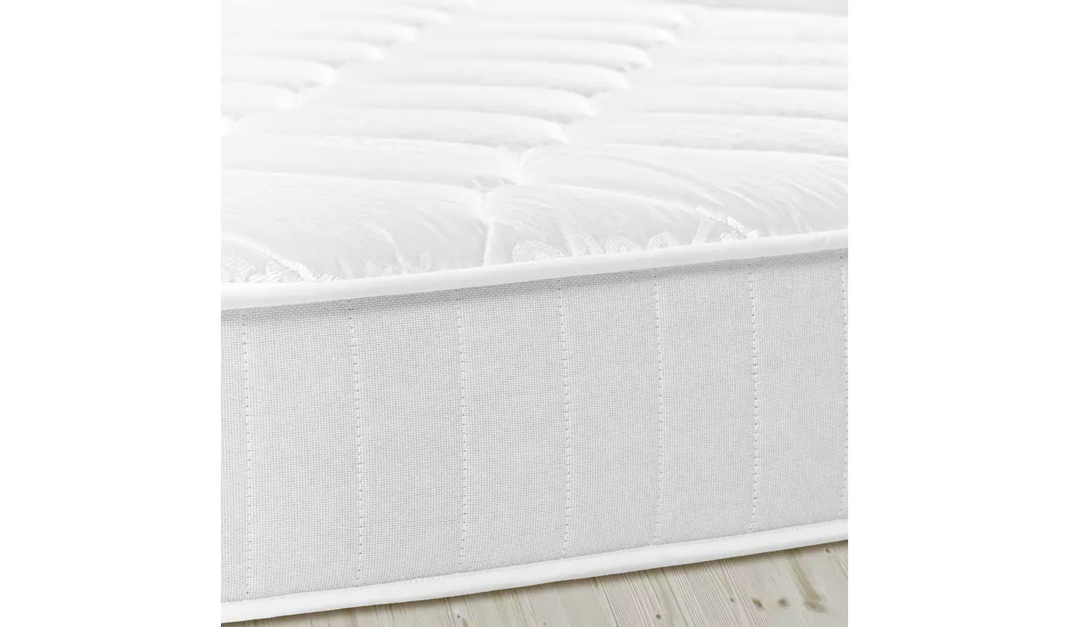 Argos Home Elmdon Comfort Single Divan Bed - Grey