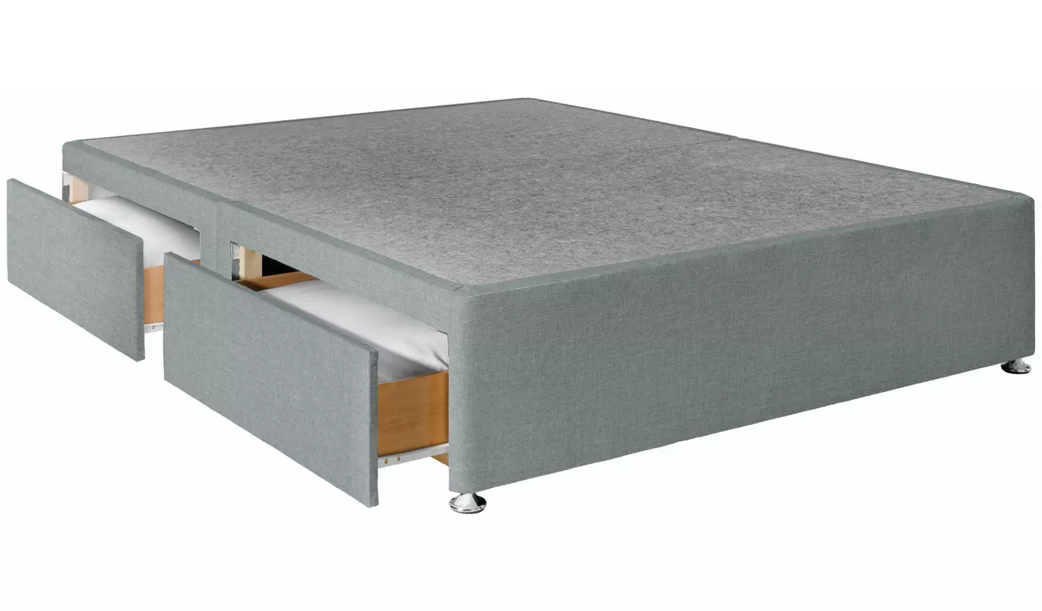 Argos Home Elmdon Memory 4 Drawer Divan Bed - Grey