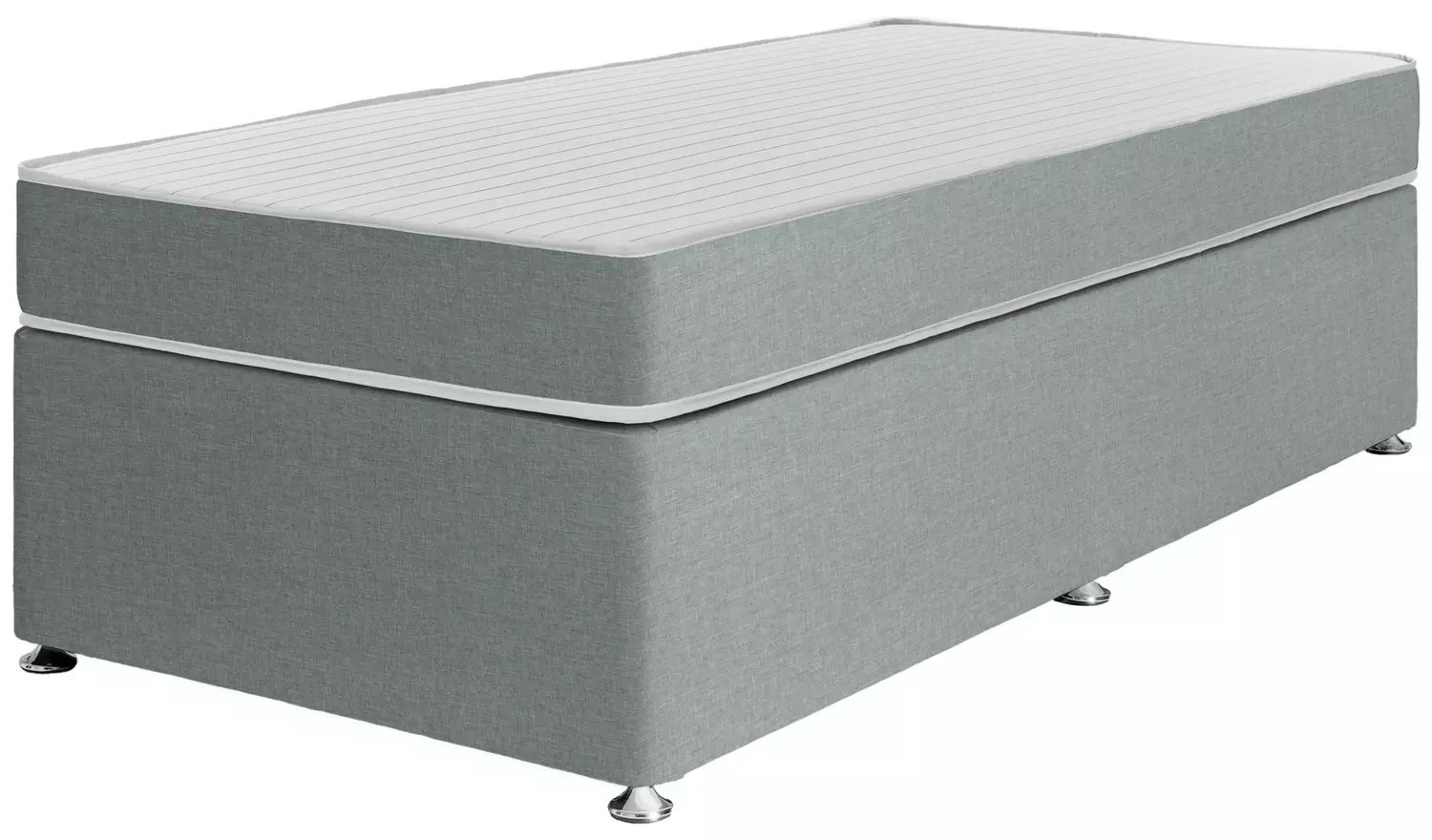 Argos Home Devon Single Divan Bed - Grey