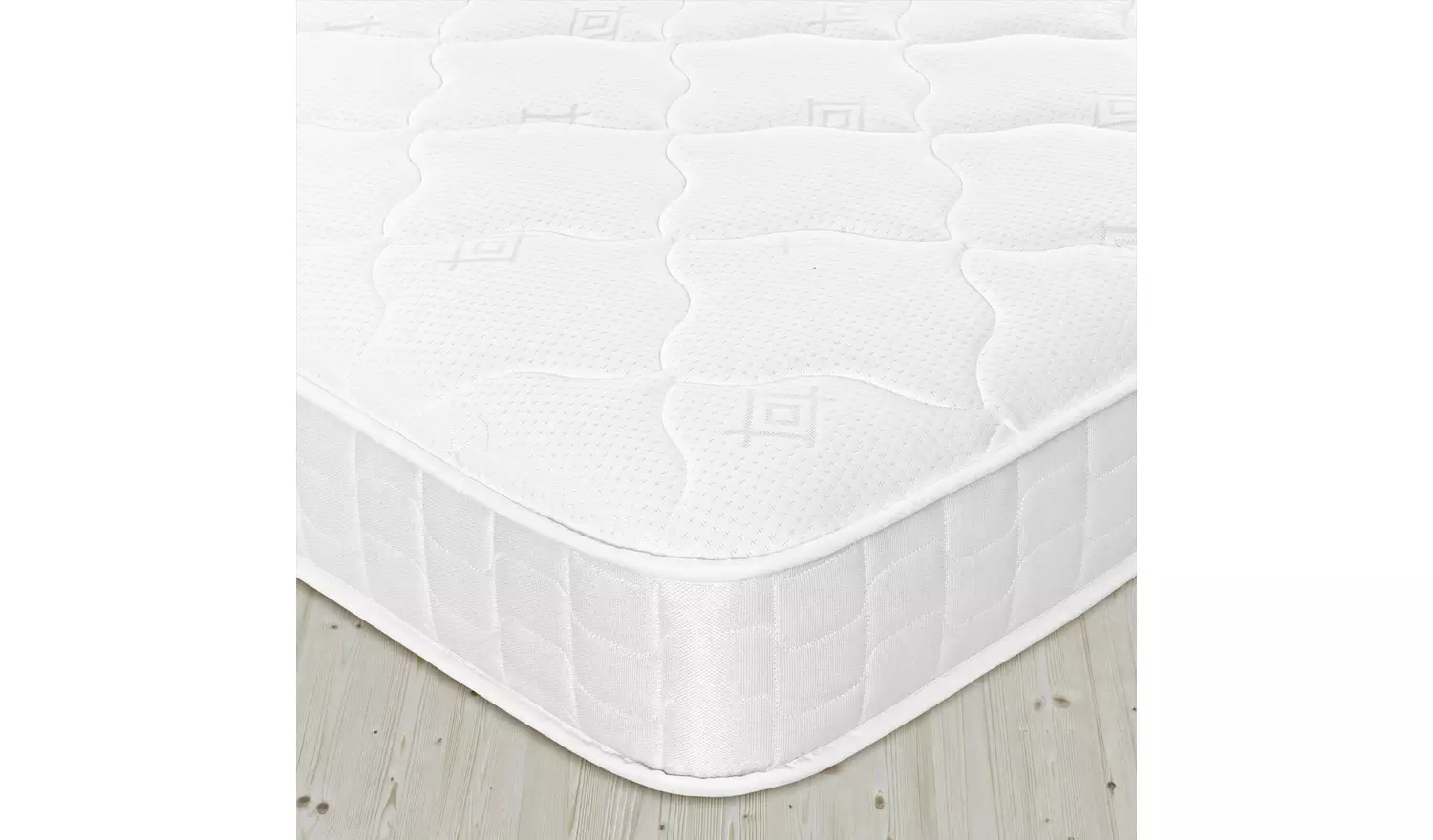 Argos Home Dalham Memory Double Divan Bed - Natural