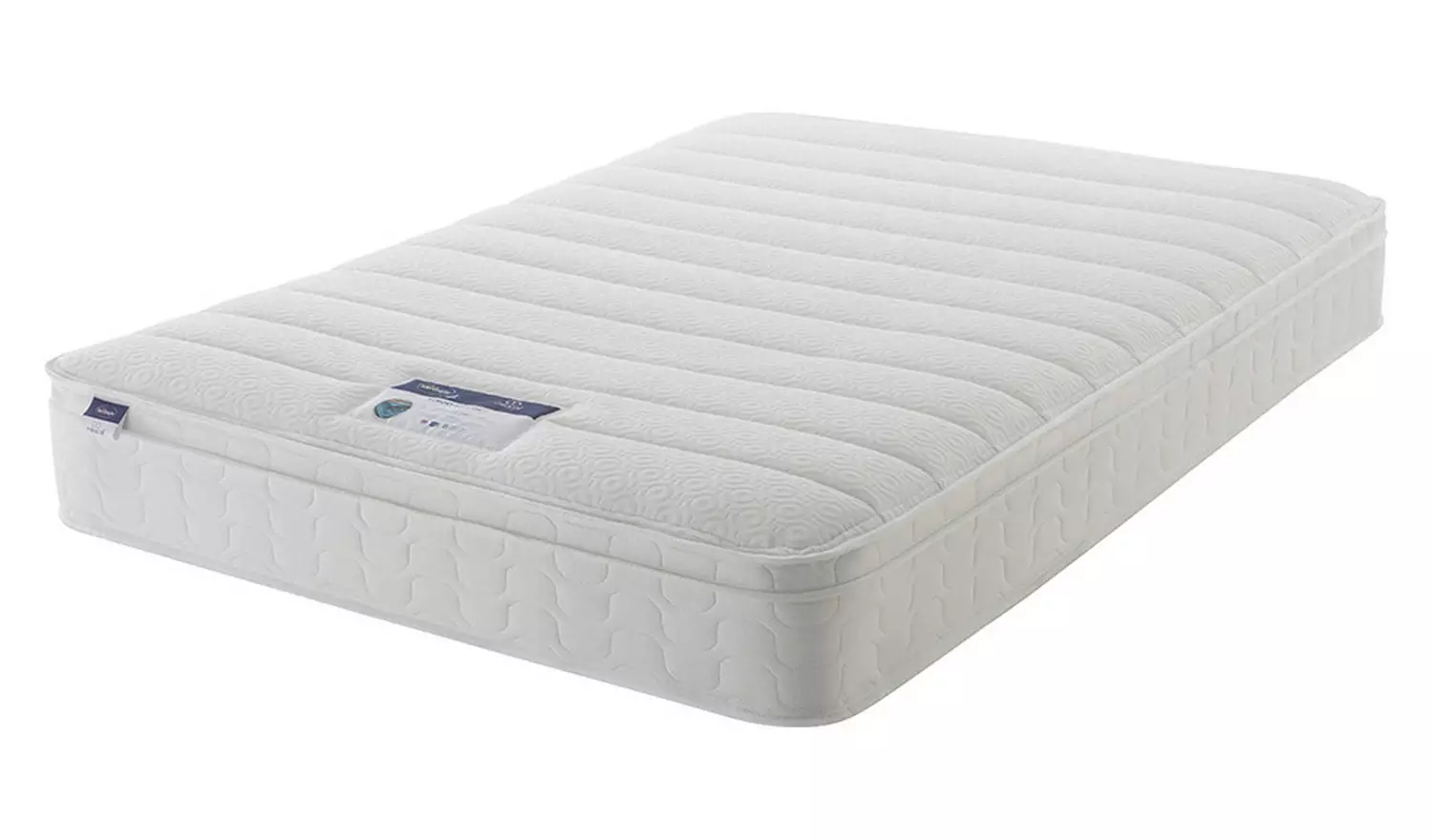 Silentnight Travis Small Double 2 Drawer Divan Bed- Charcoal