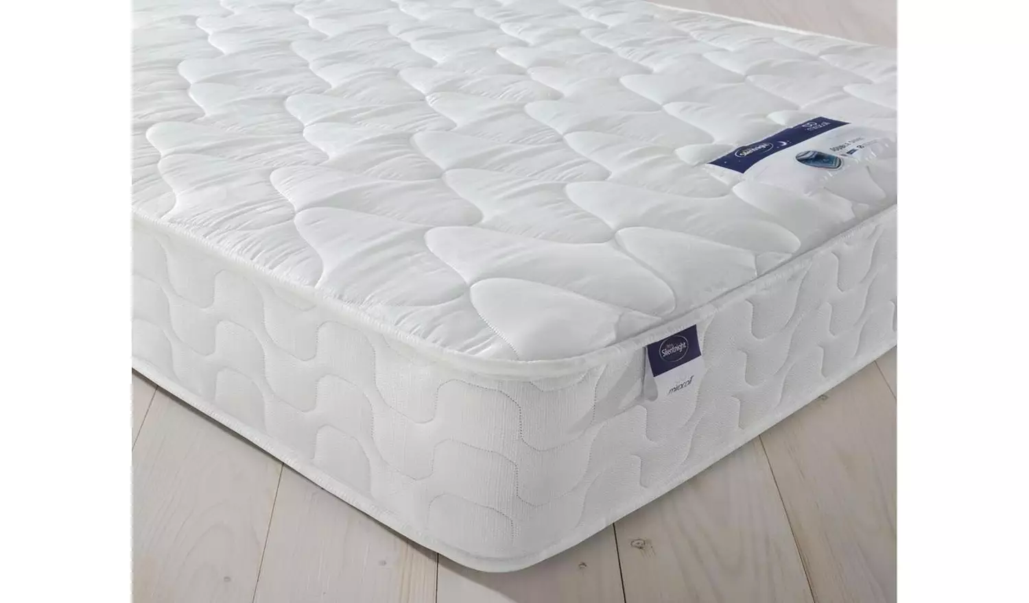 Silentnight Travis Small Double Drawer Divan Bed - Charcoal