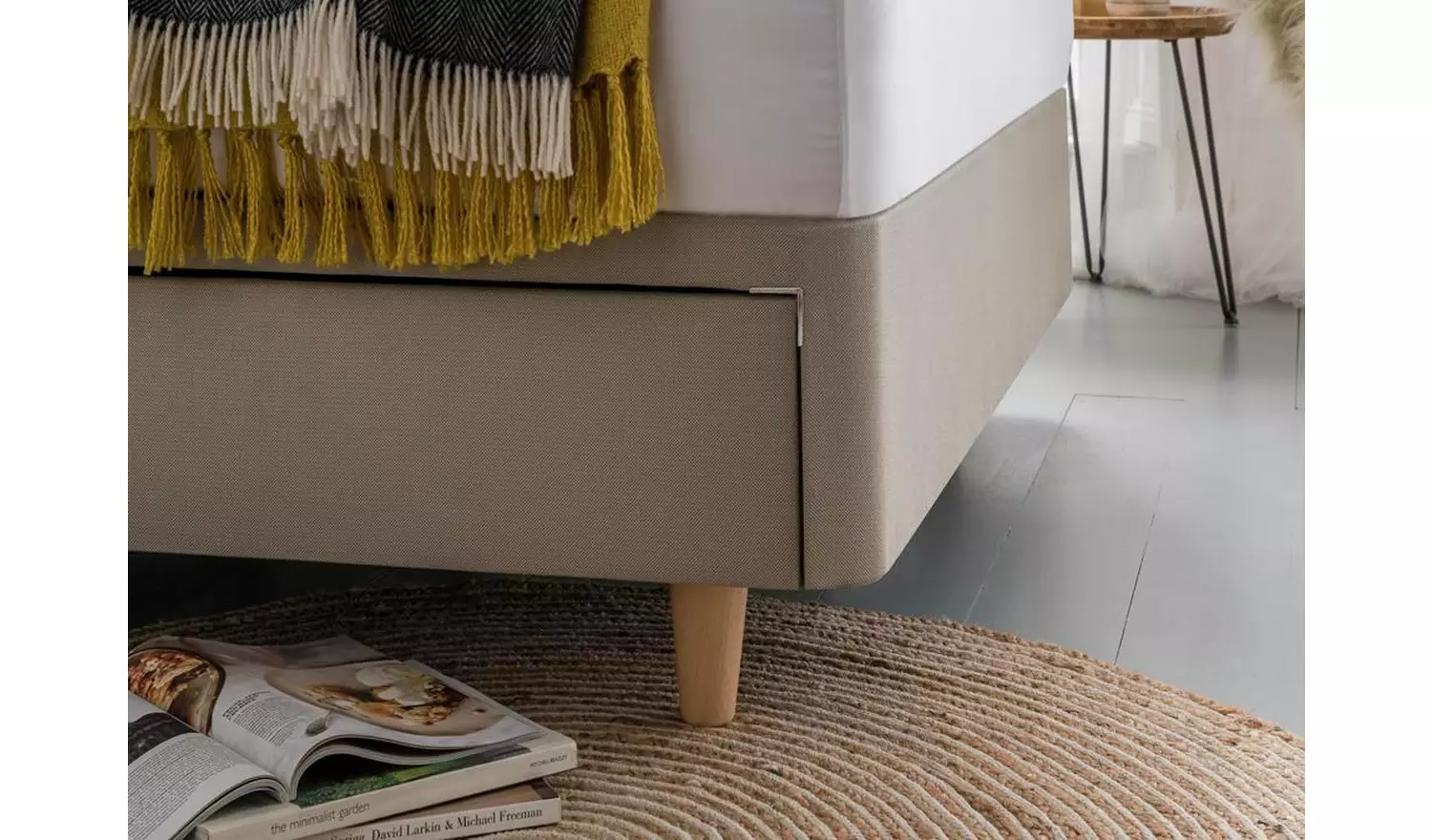 Silentnight Sassaria Kingsize 2 Drawer Divan Set - Sandstone