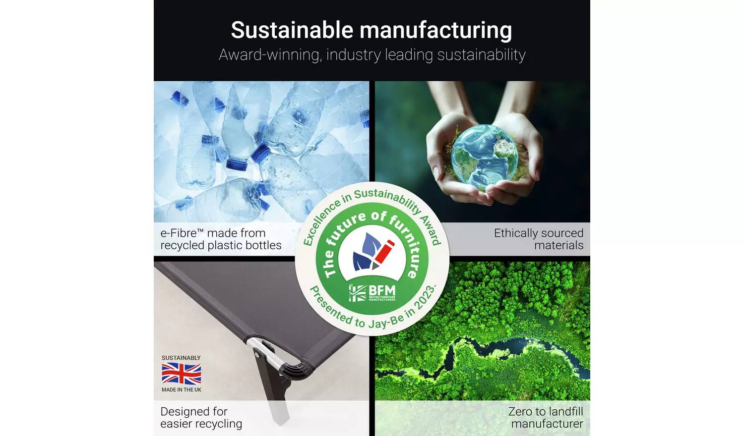 Jay-Be Lite Folding Bed with Mattress - Single