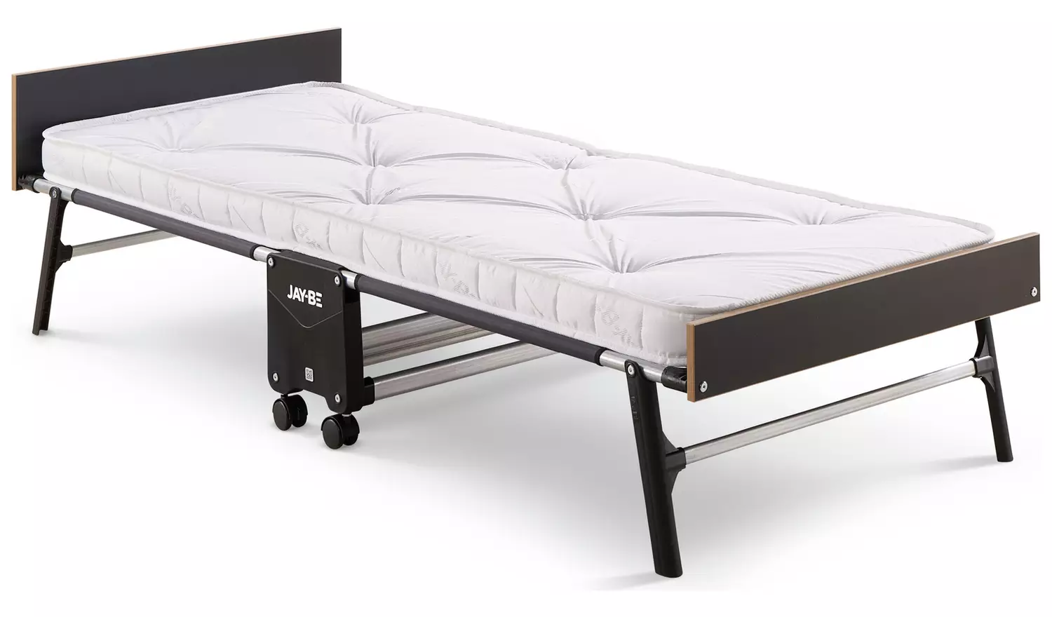 Jay-Be Grand Folding Bed with e-Pocket Mattress - Single