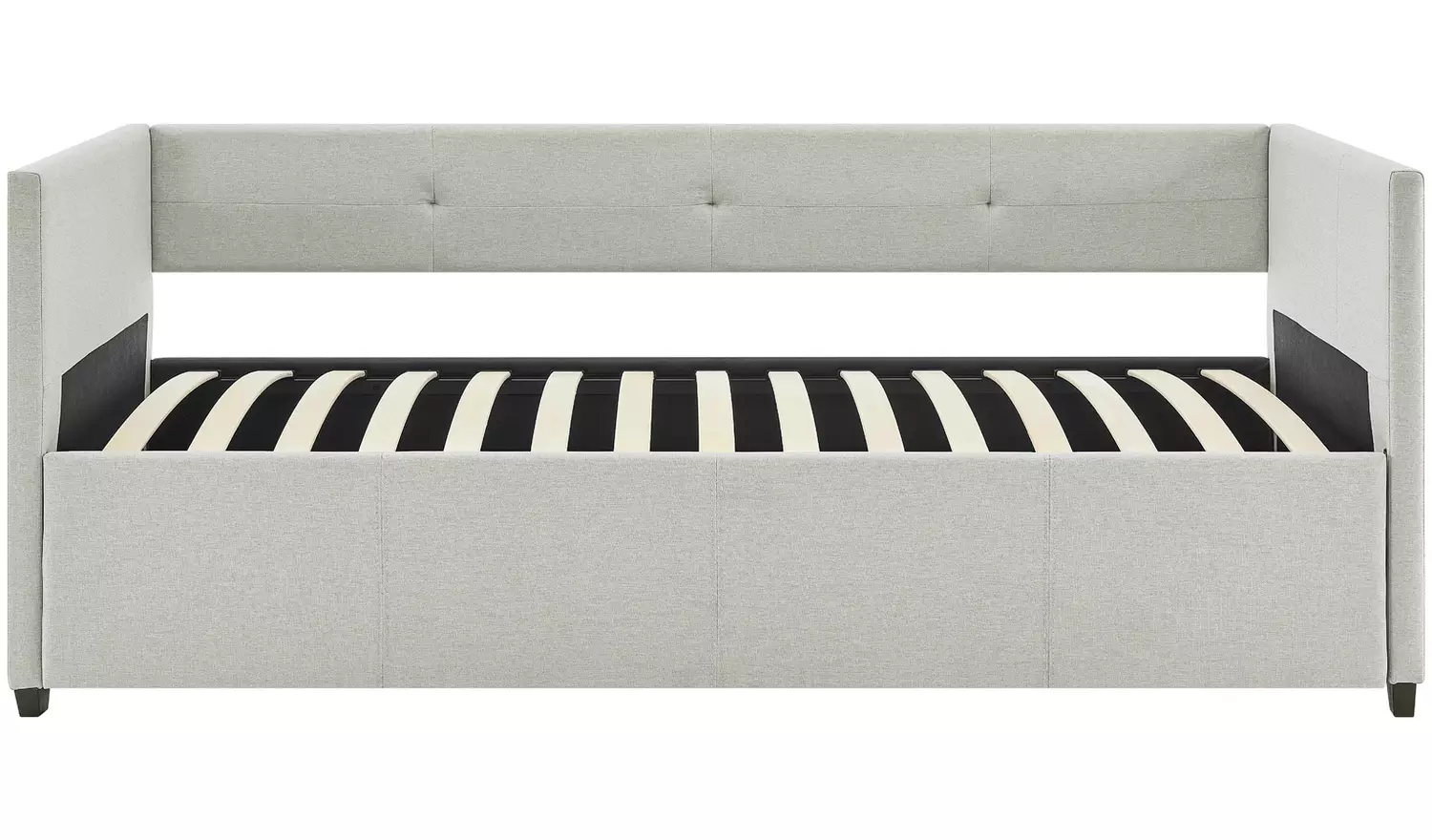 Argos Home Tamara Trundle Day Bed with 2 Mattresses- Natural