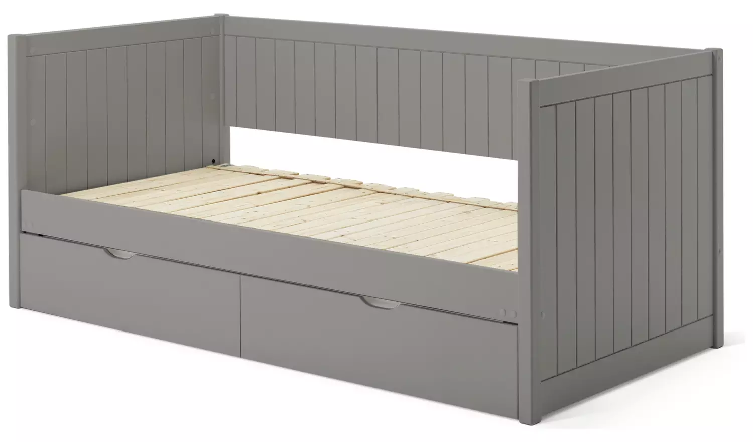 Habitat Axel Trundle Day Bed with 1 Drawer - Grey