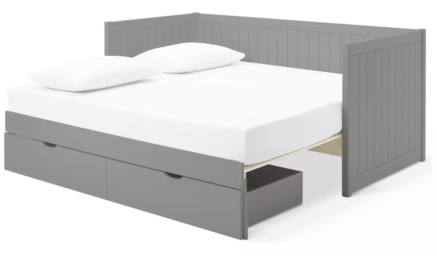 Habitat Axel Trundle Day Bed with 1 Drawer - Grey