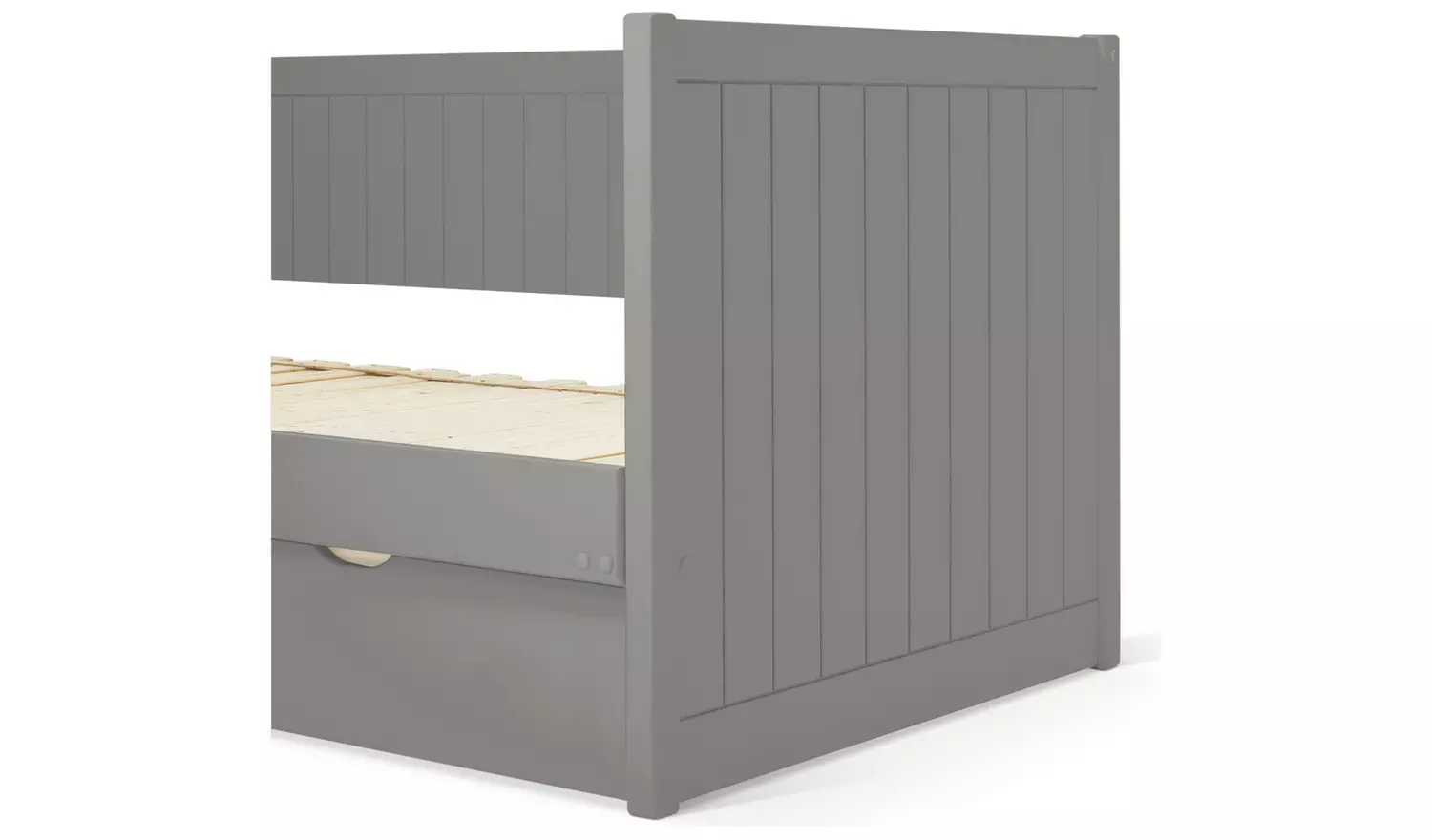 Habitat Axel Trundle Day Bed with 1 Drawer - Grey