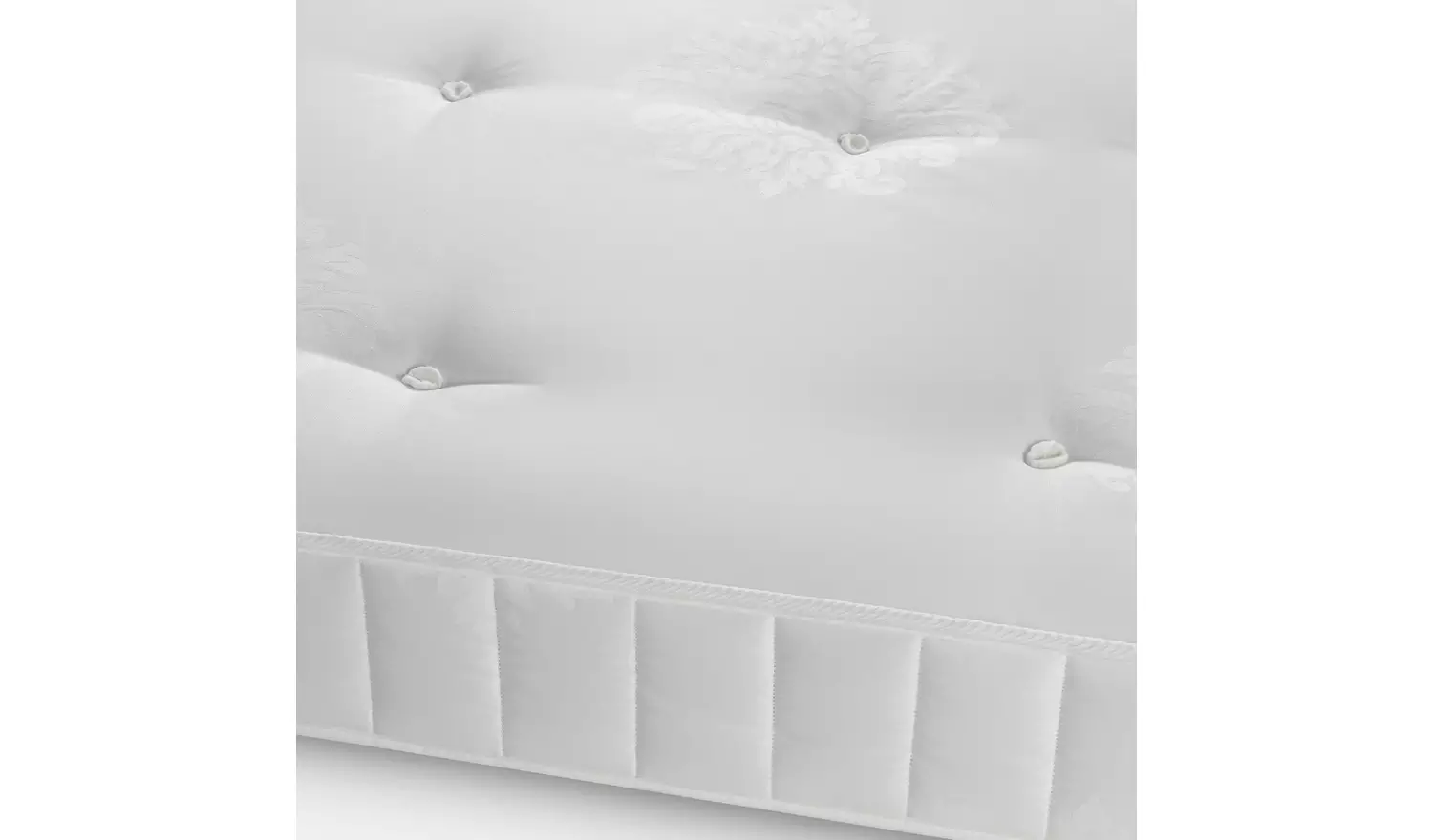 Julian Bowen Elba Trundle Day Bed & 2 Mattresses - White