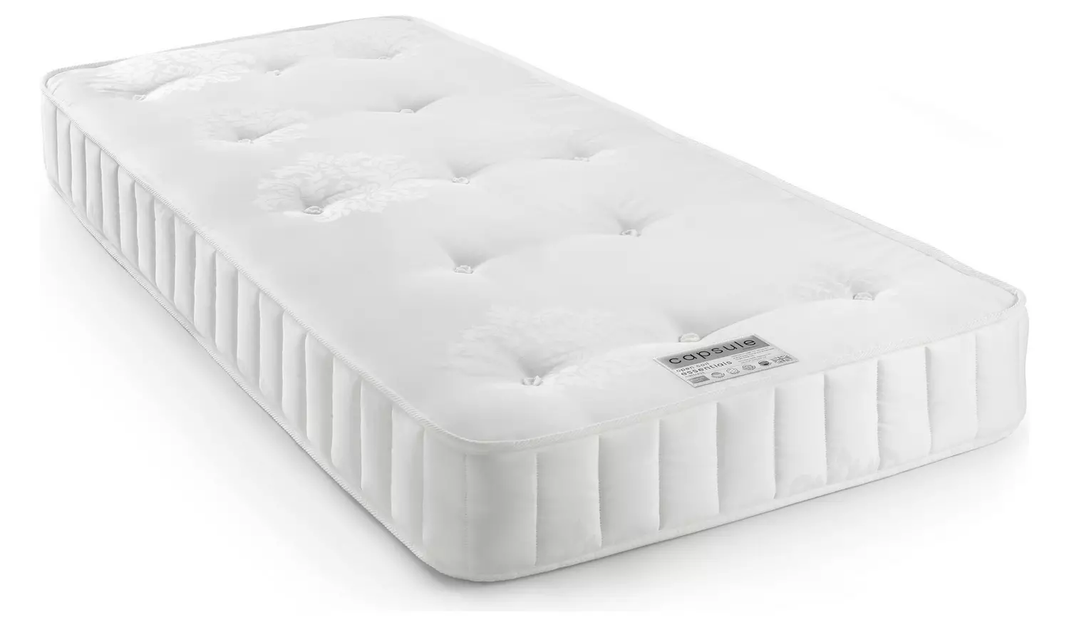 Julian Bowen Maisie Trundle Day Bed & 2 Mattresses - Grey