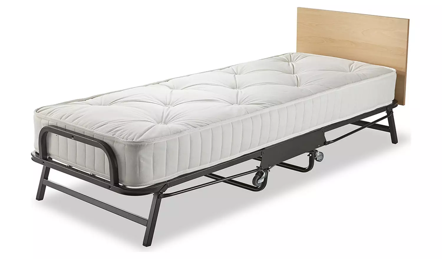 Jay-Be Crown Premier Folding Bed Deep Sprung Mattress-Single