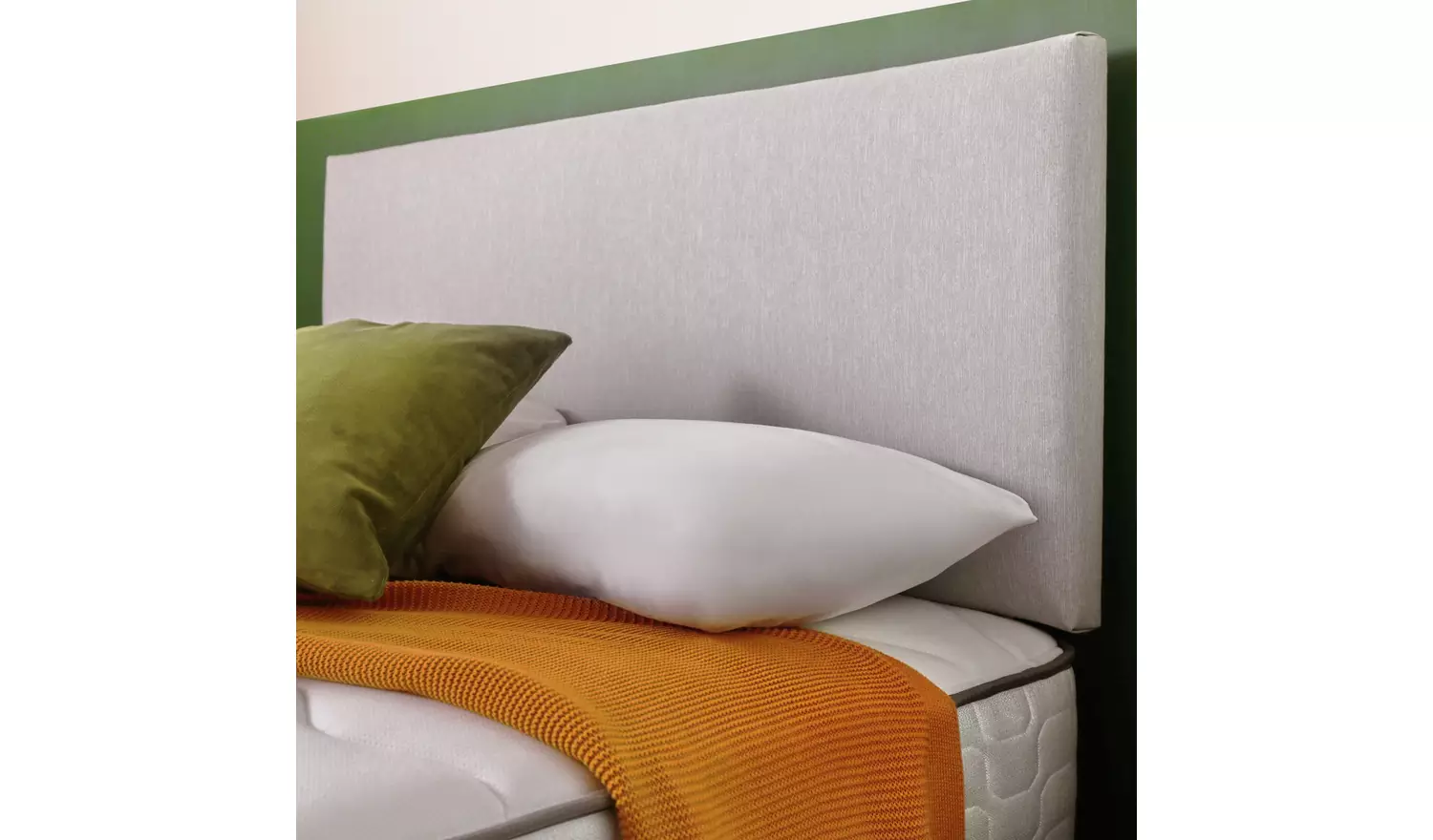 Silentnight Comfort Double Half Ottoman Bed - Grey