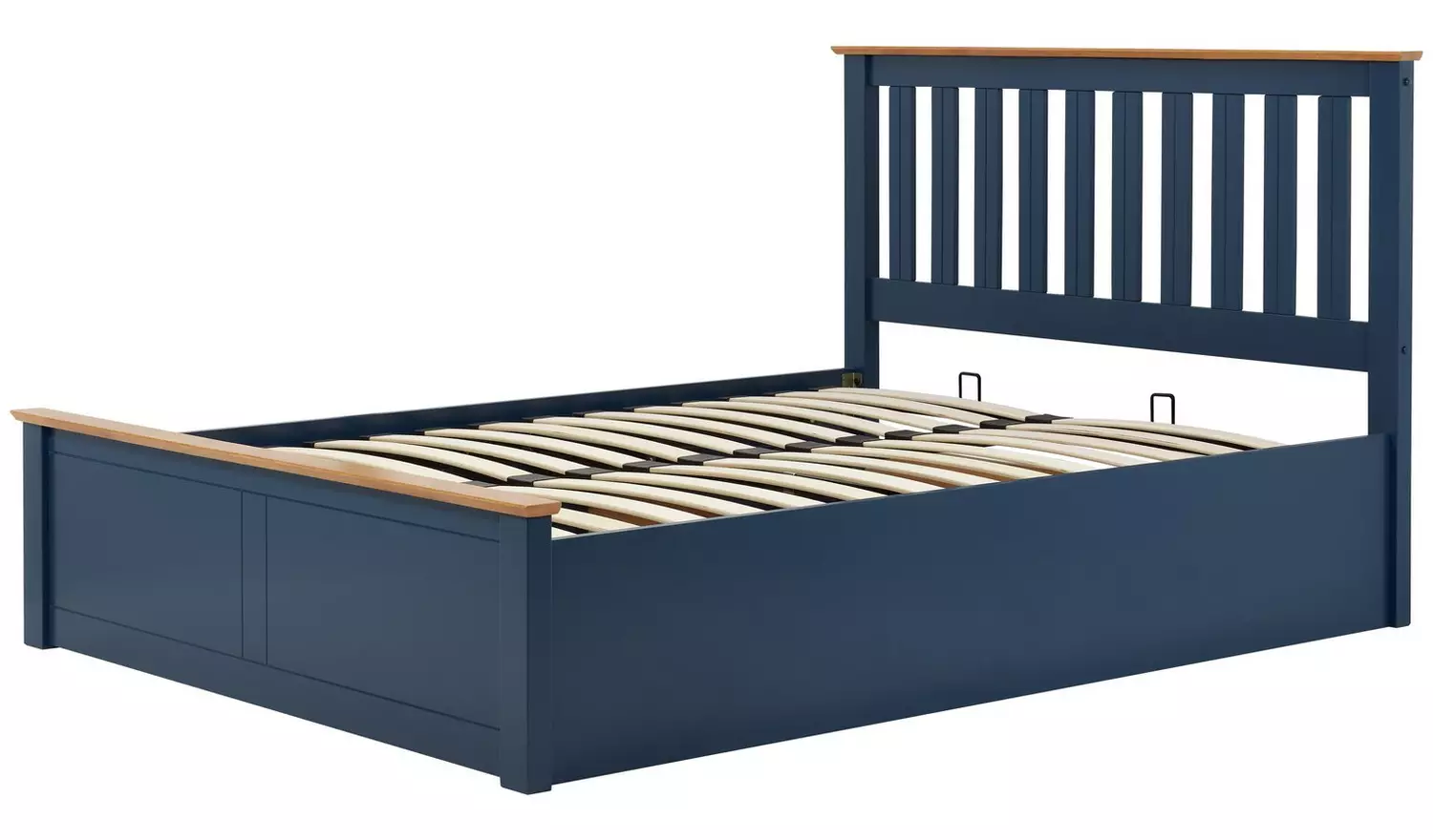Birlea Phoenix Double End Lift Ottoman Bed - Navy