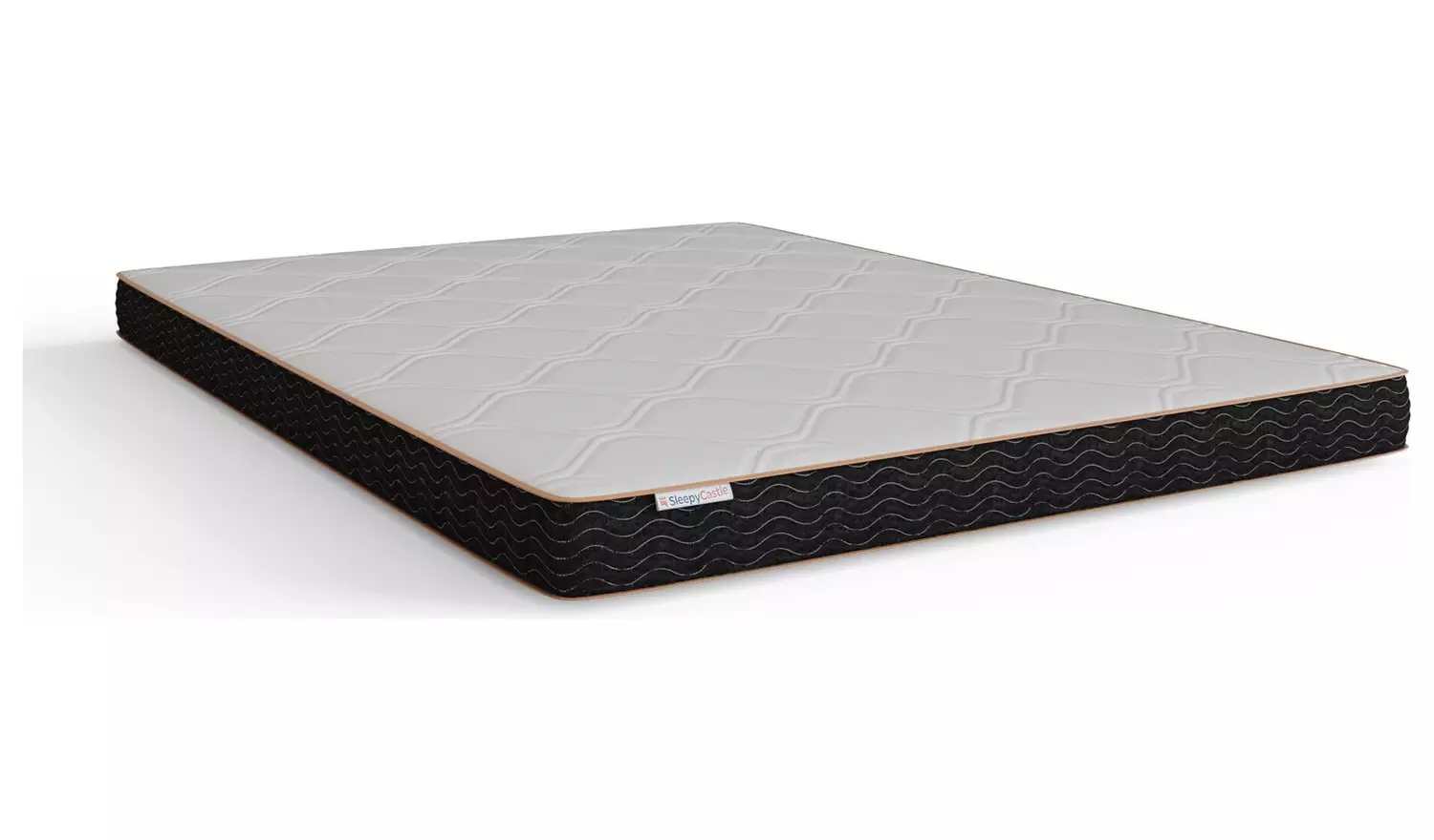 GFW End Lift Double Ottoman Bed with Mattress - Grey